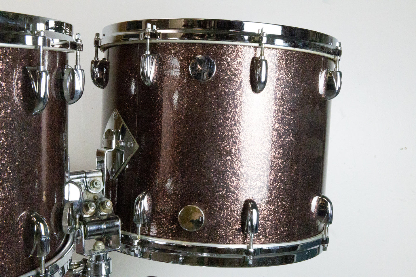 1970s Gretsch "Burgundy Sparkle" Drum Set
