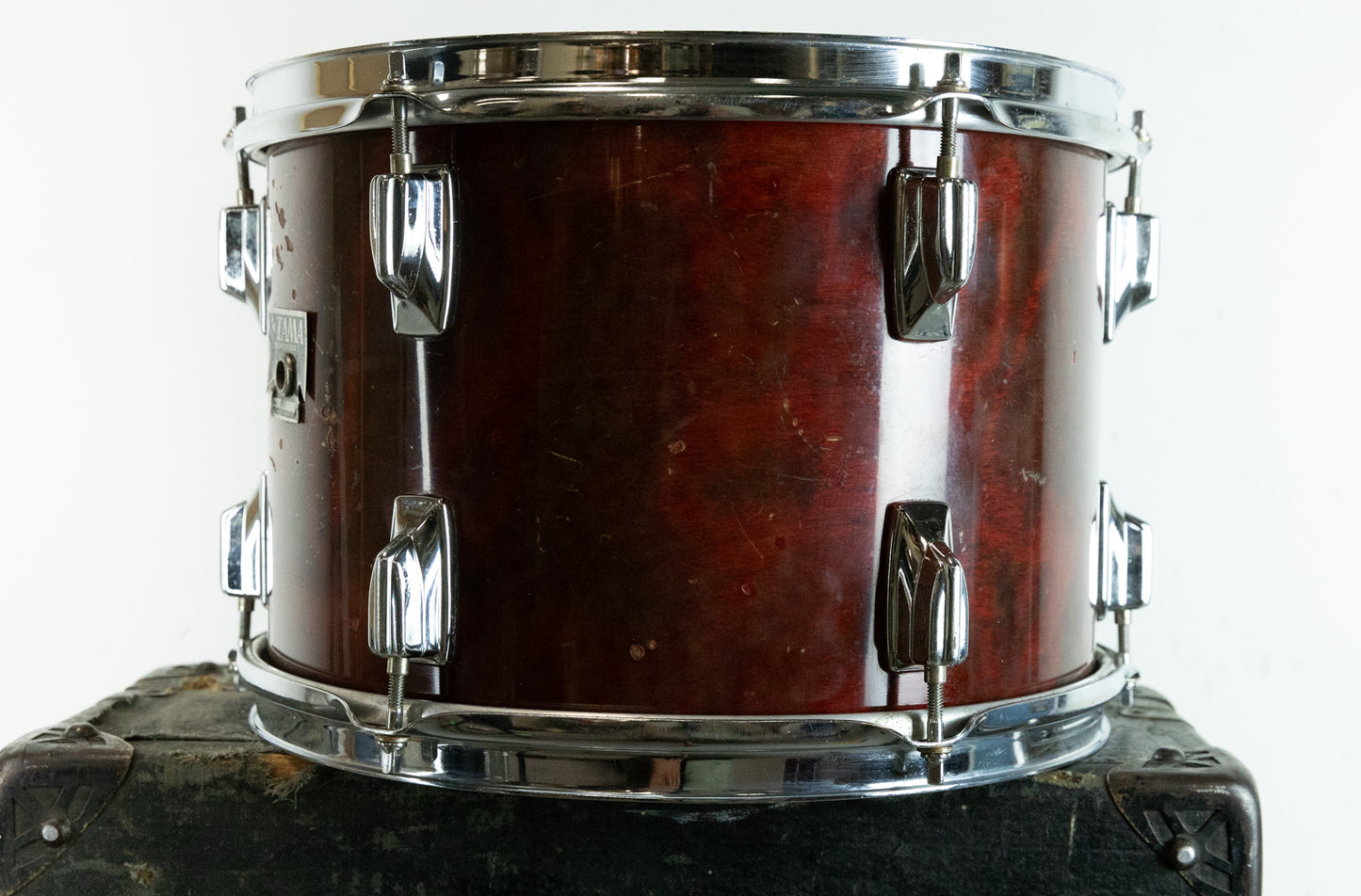 1980s Tama 9x13 Cherry Wine Tom
