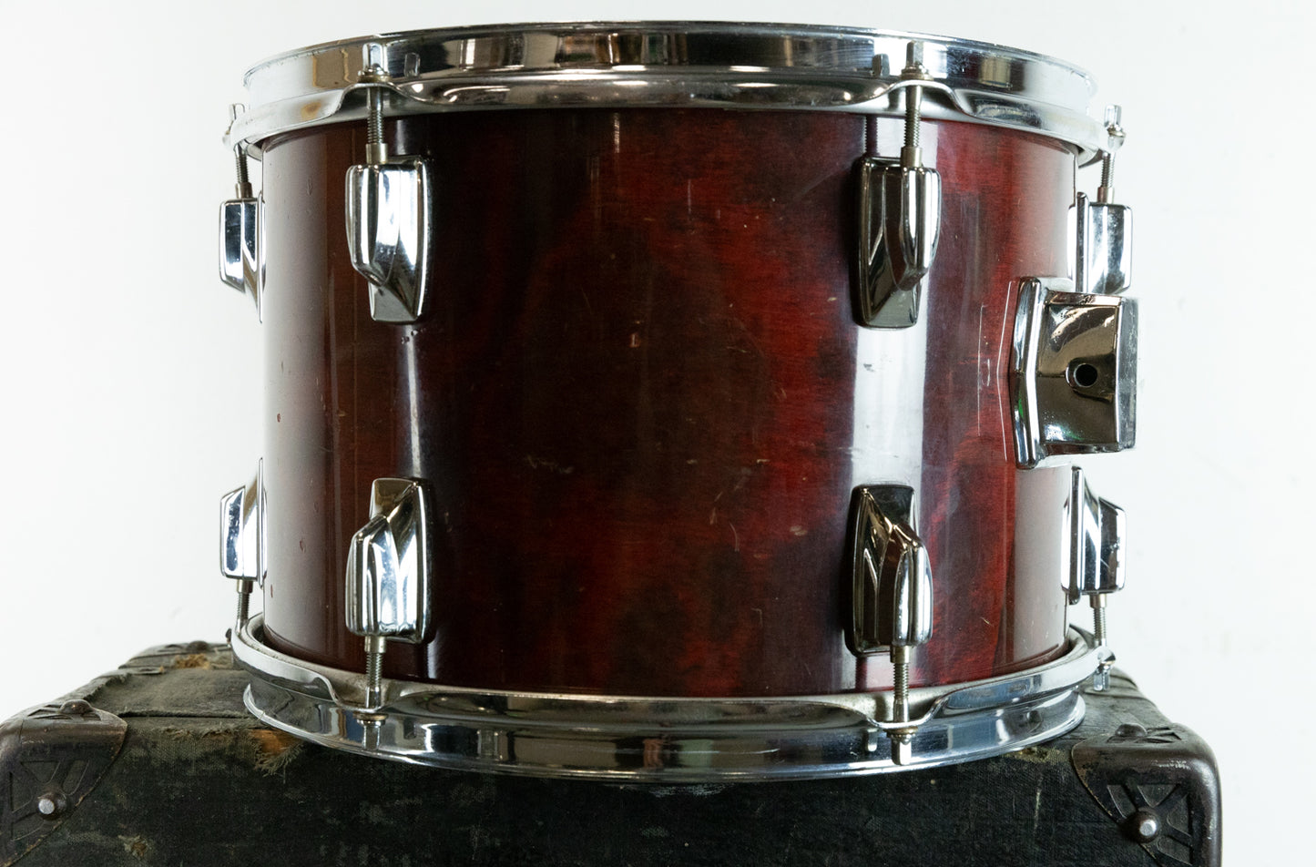 1980s Tama 9x13 Cherry Wine Tom