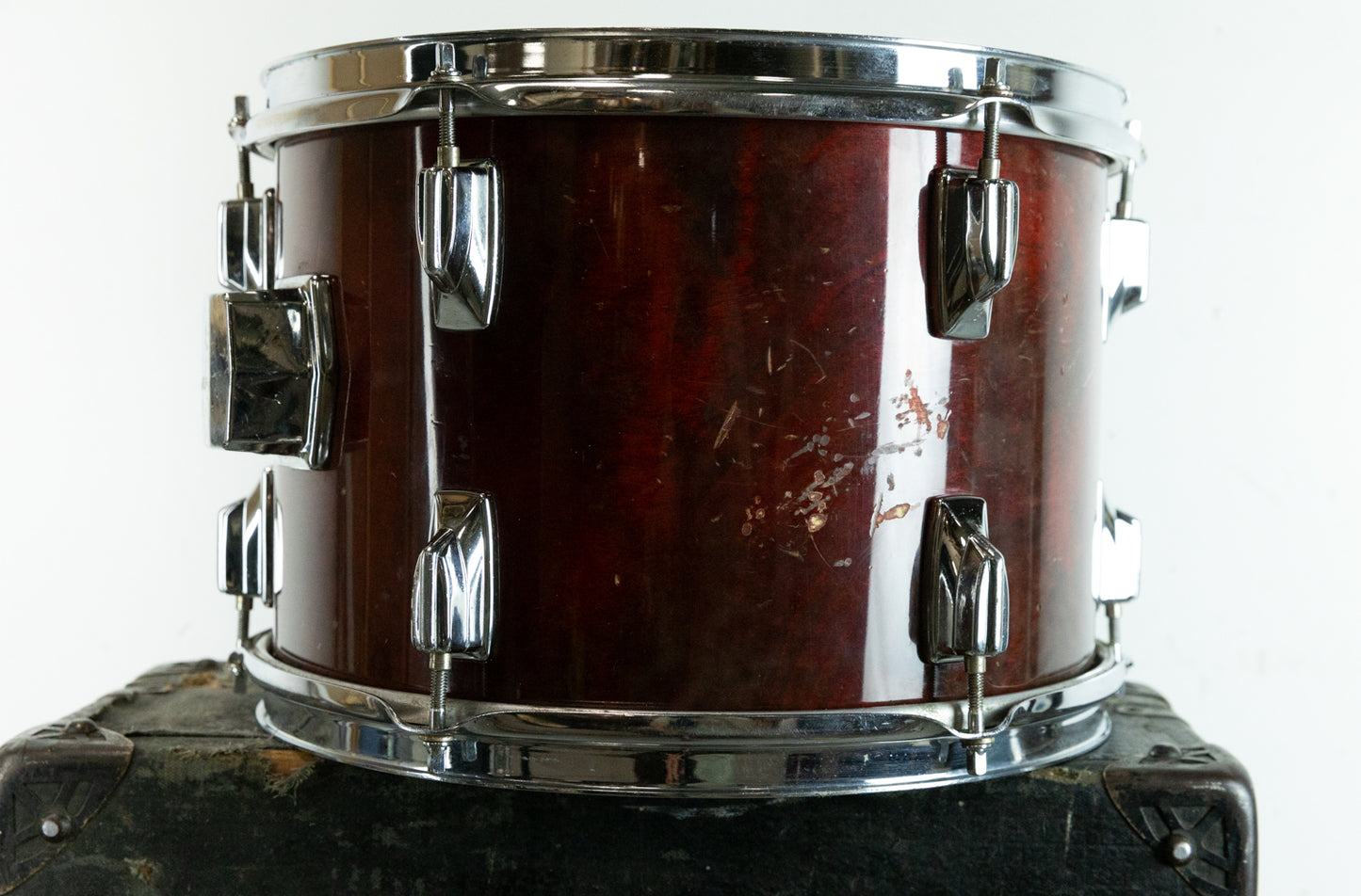 1980s Tama 9x13 Cherry Wine Tom