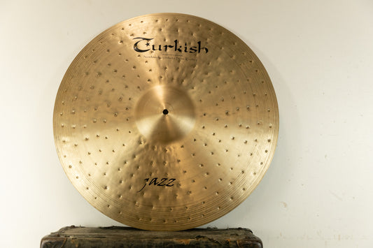 Turkish Cymbals 22" Jazz Ride Cymbal 2276g