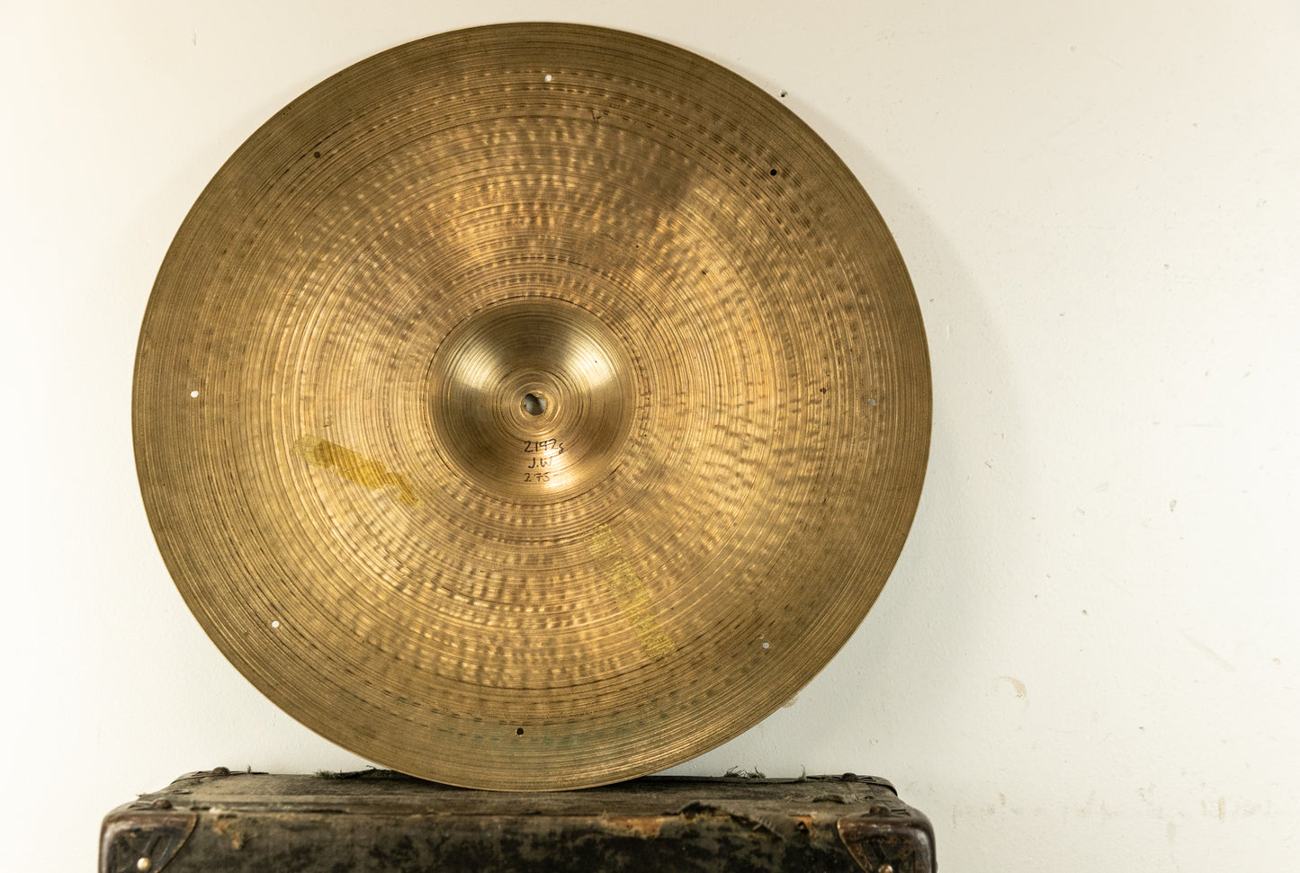 1950s Zildjian A Small Stamp Ride Cymbal 2192g