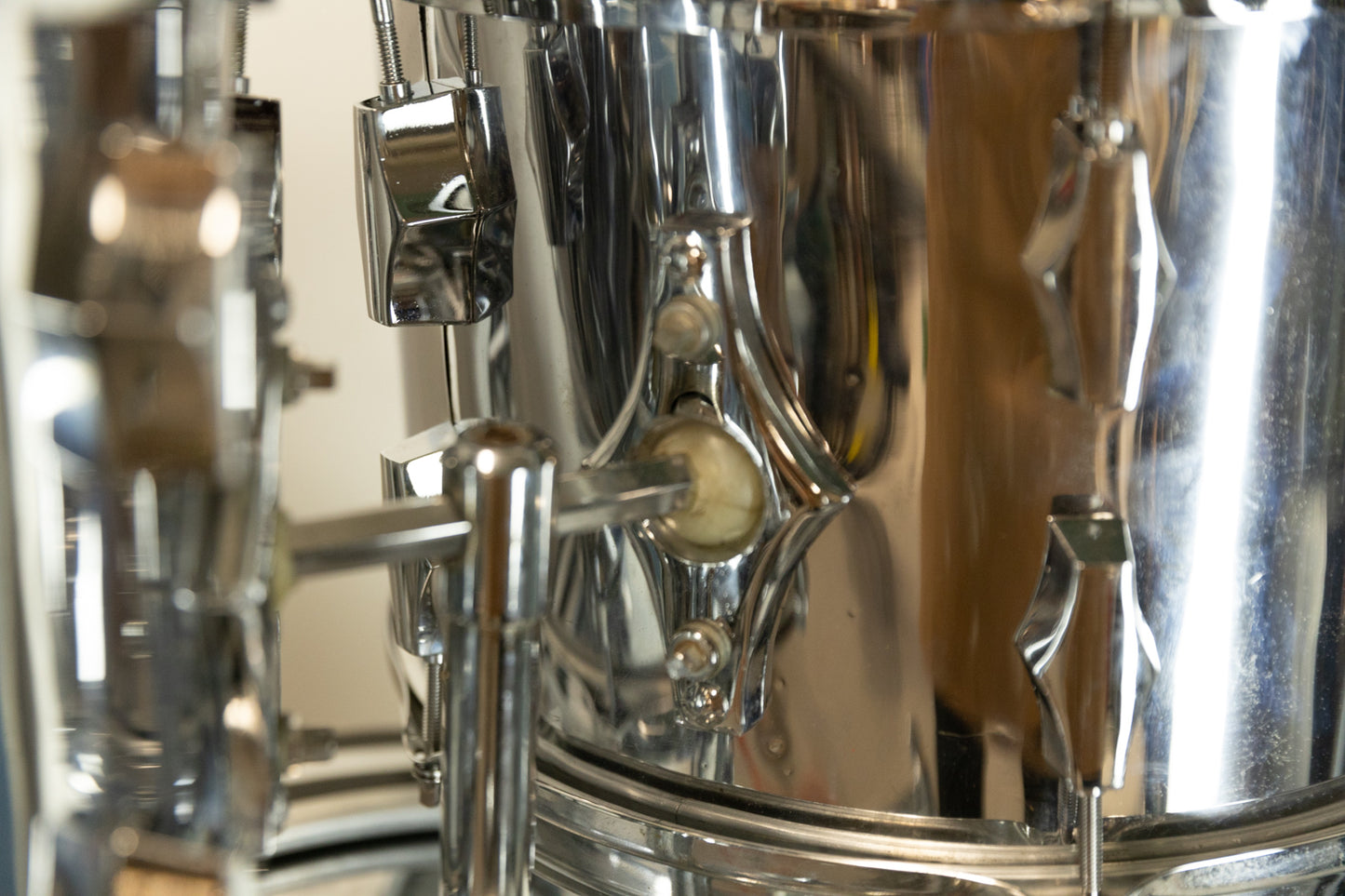 1970s Fibes "Mark II" Chrome Drum Set