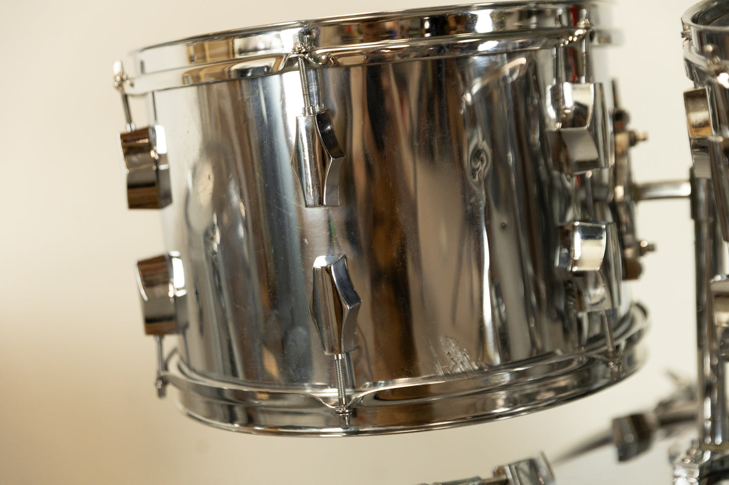 1970s Fibes "Mark II" Chrome Drum Set