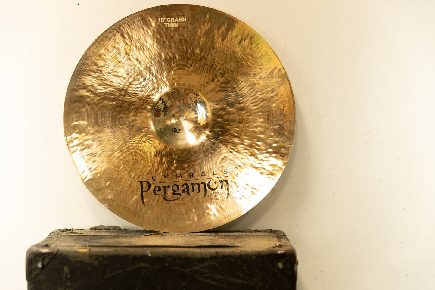 Pergamon 18" Tunnel Thin Crash Cymbal 1313g