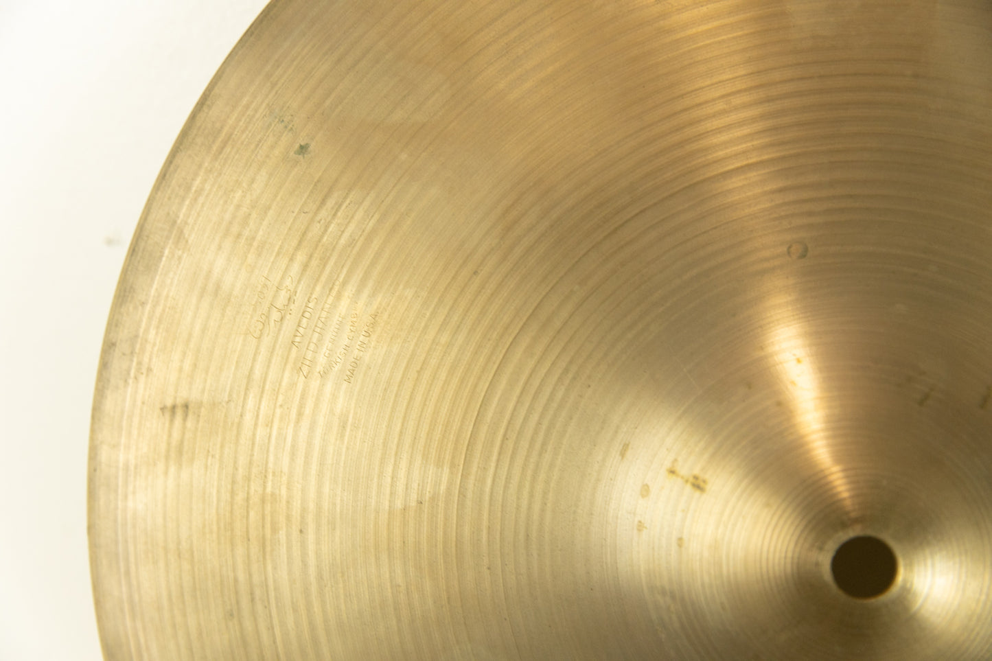 1970s Zildjian A 14" Hi Hat Cymbal 1149g