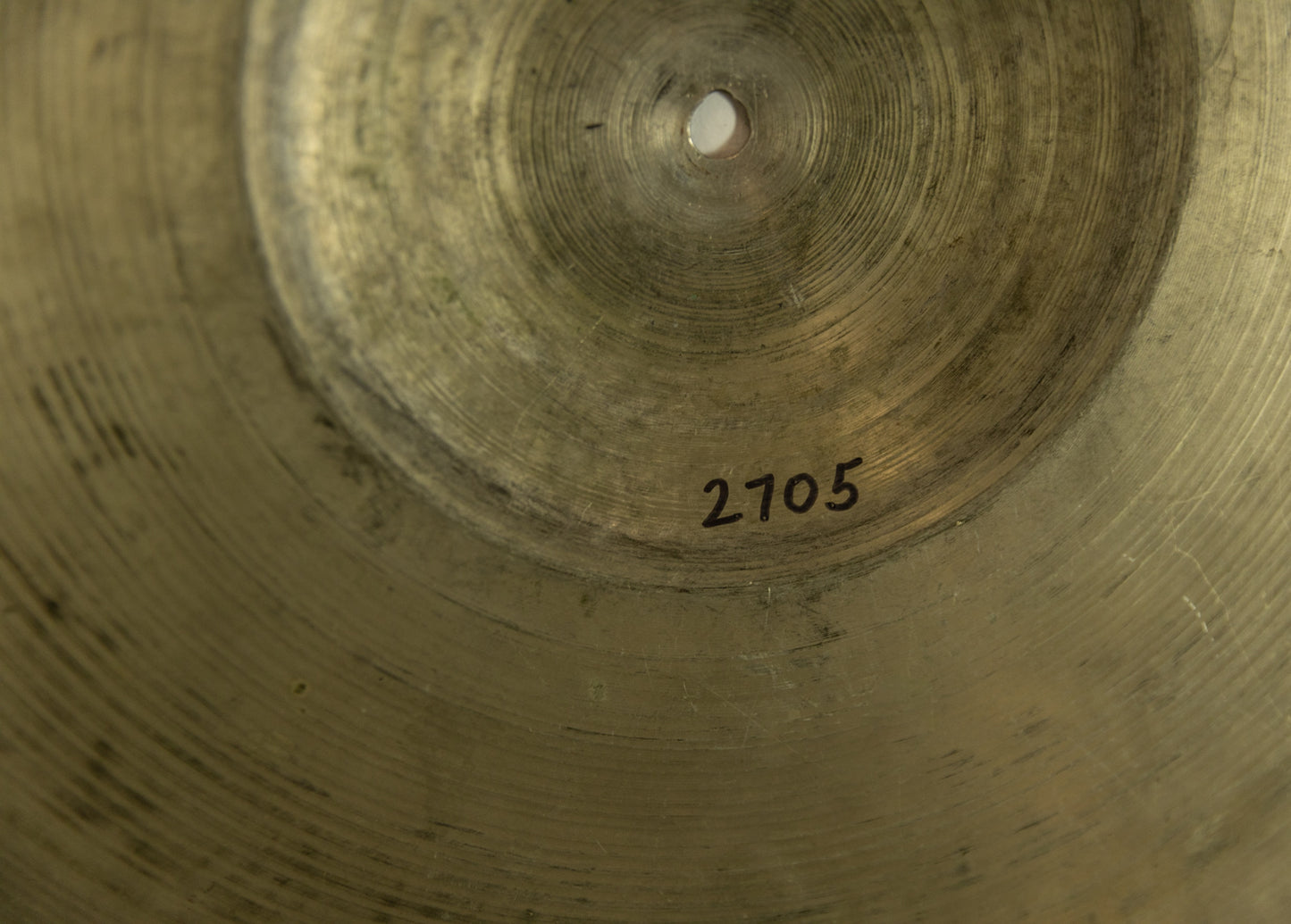 Vintage Roxy 23.5 "Big Bell" Ride Cymbal 2705g