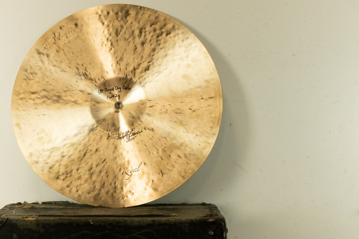 Royal 18" Dry Crash Ride Cymbal 1642g