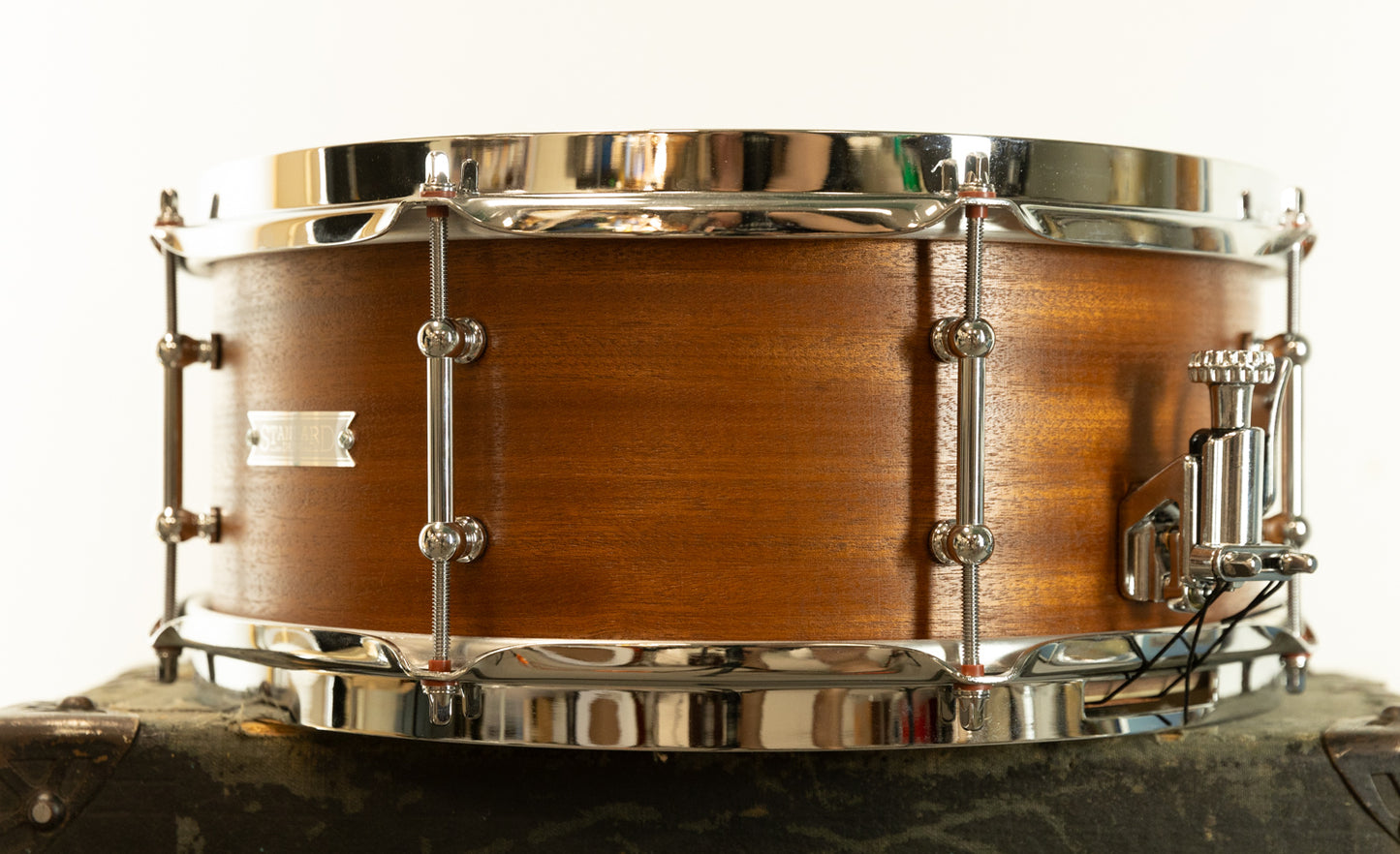 Standard Drum Co. 6x14 Old Timer Mahogany Snare Drum