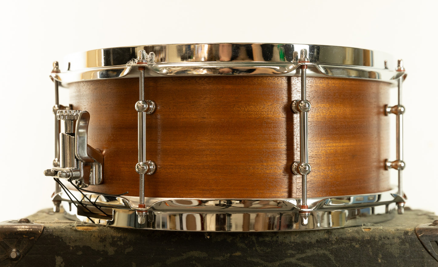 Standard Drum Co. 6x14 Old Timer Mahogany Snare Drum
