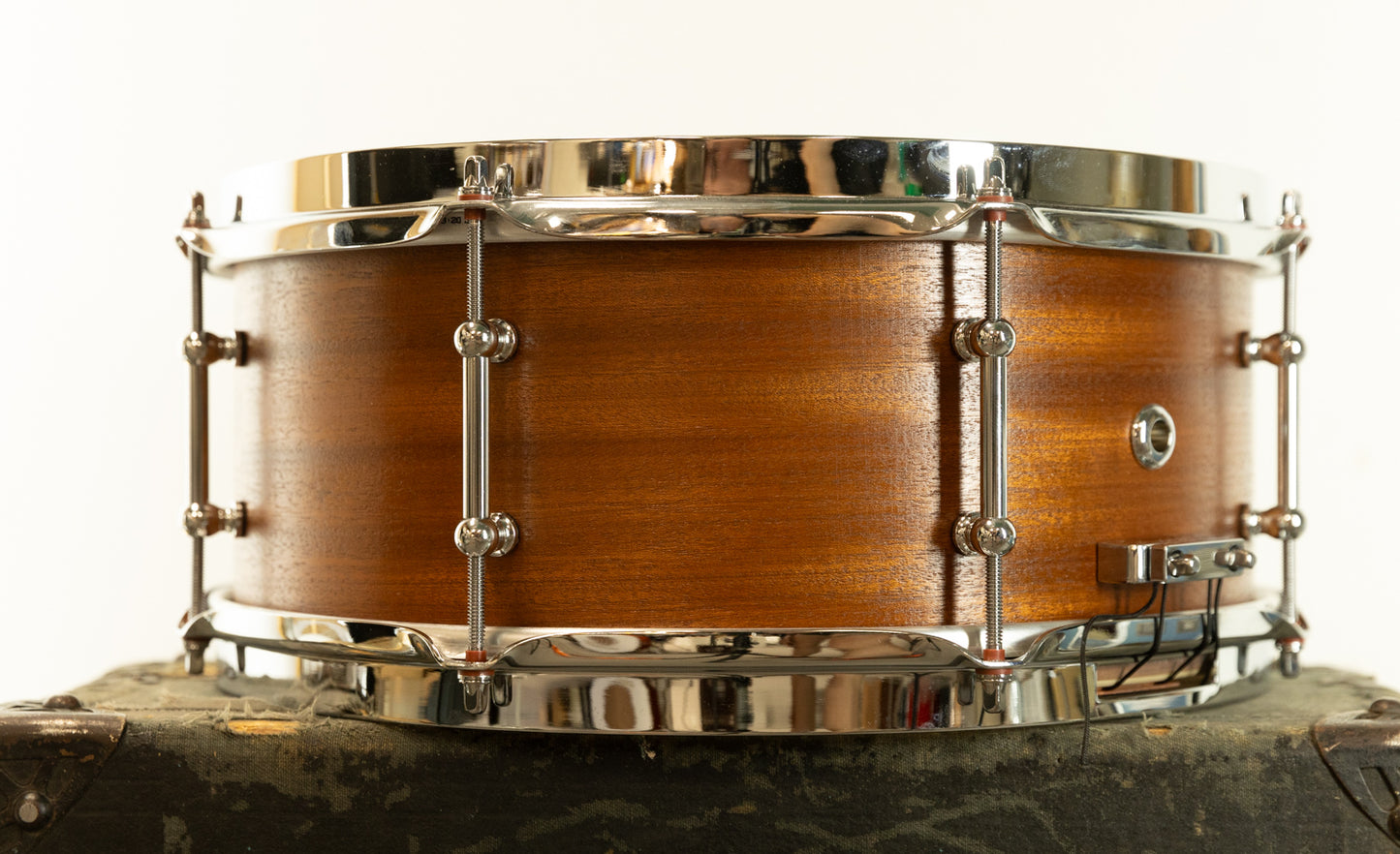 Standard Drum Co. 6x14 Old Timer Mahogany Snare Drum