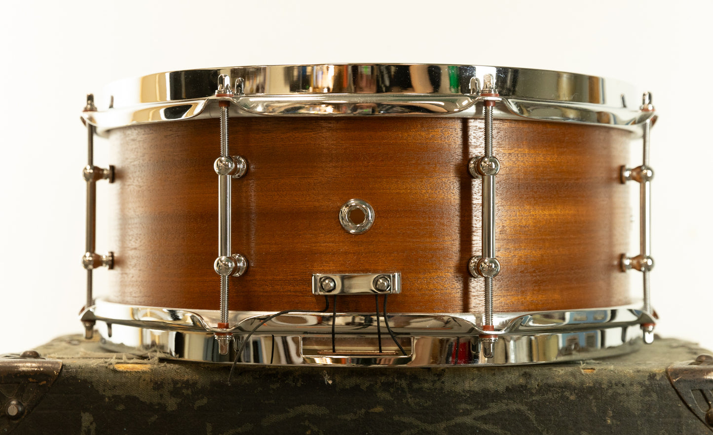 Standard Drum Co. 6x14 Old Timer Mahogany Snare Drum