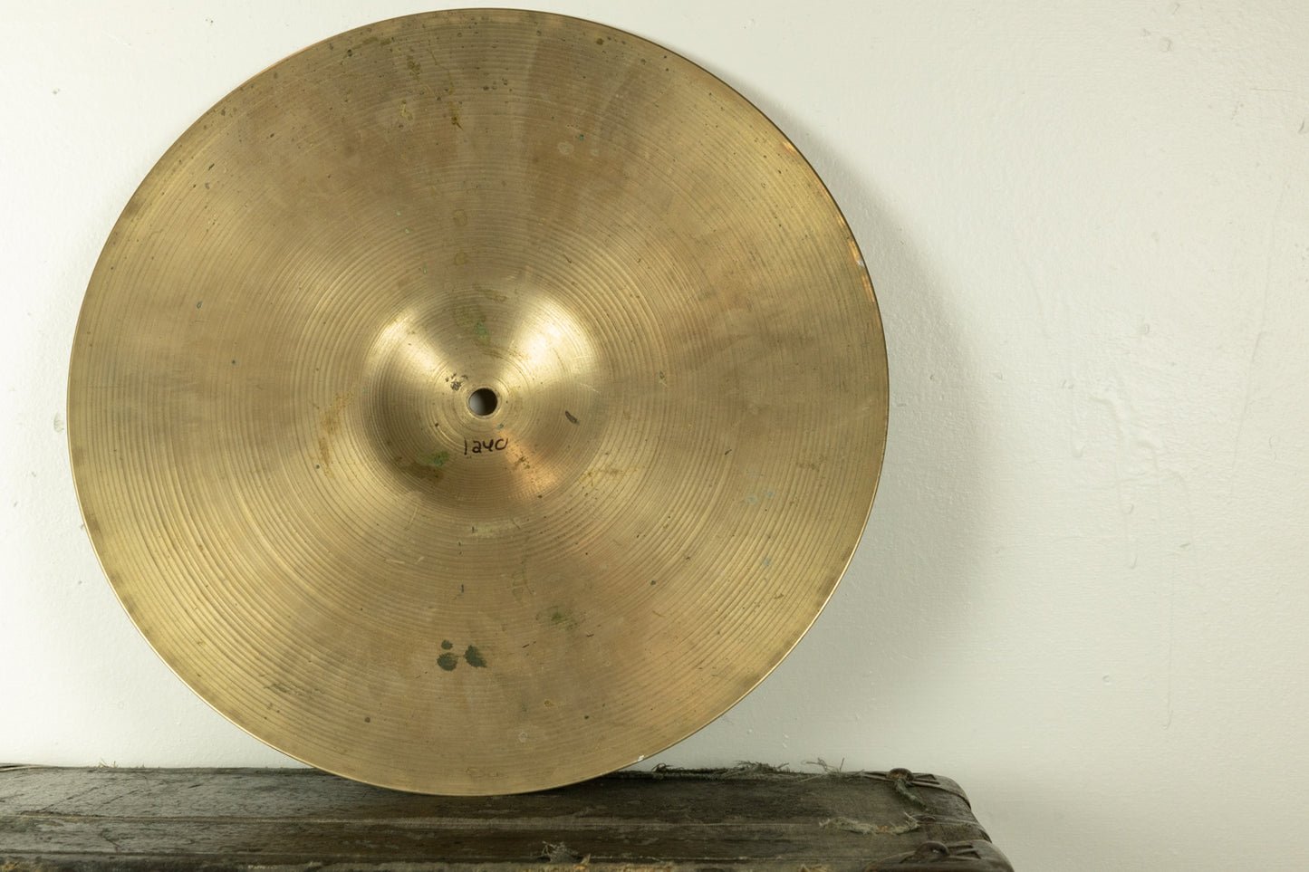 1960s Zildjian A 14" New Beat Hi Hat Cymbal 1240g