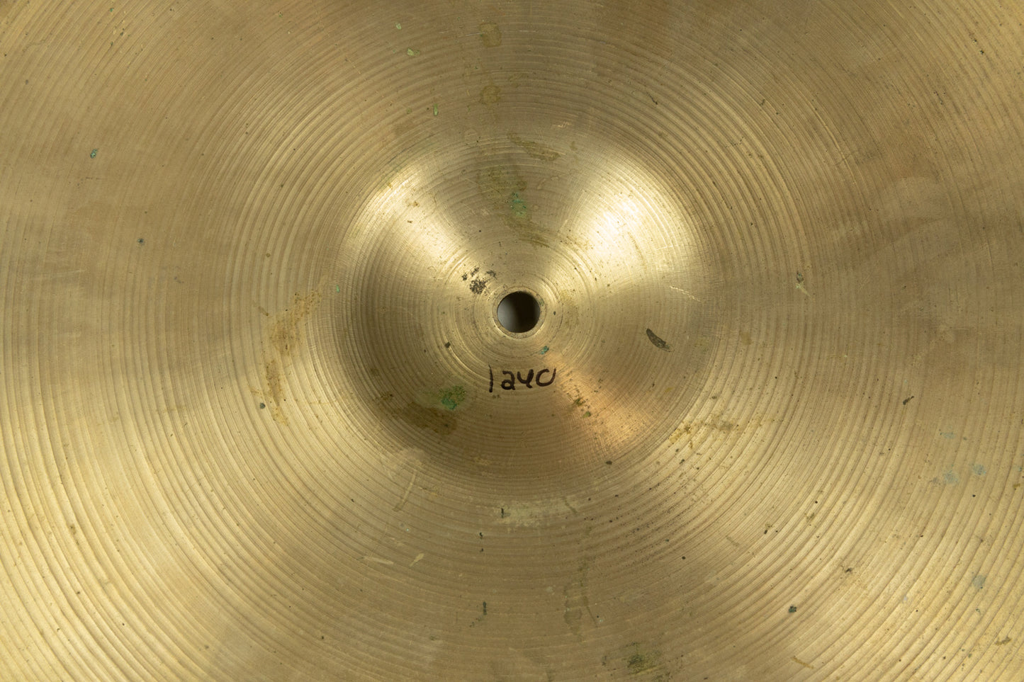 1960s Zildjian A 14" New Beat Hi Hat Cymbal 1240g
