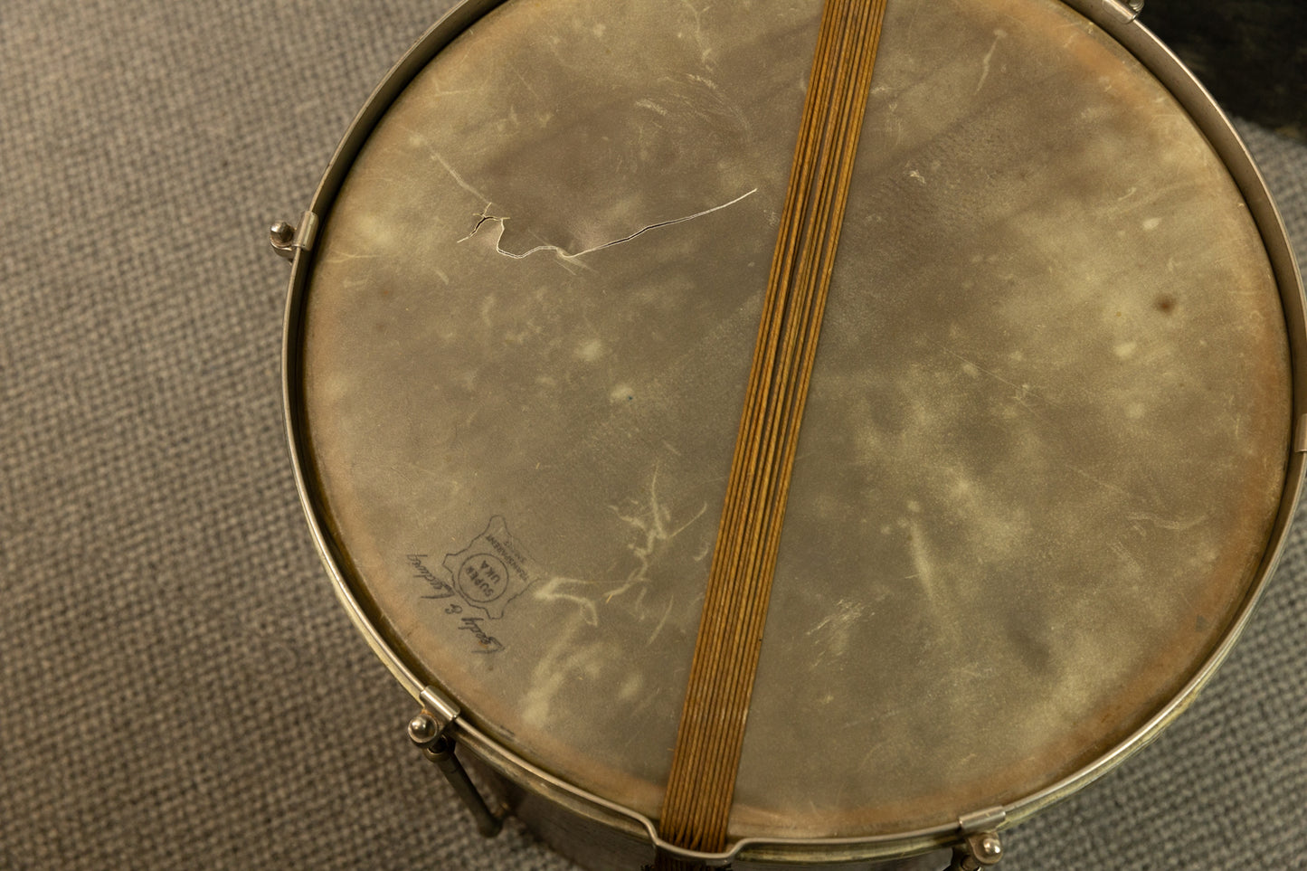 1920s Ludwig 12x15 "Universal" Parade Snare Drum