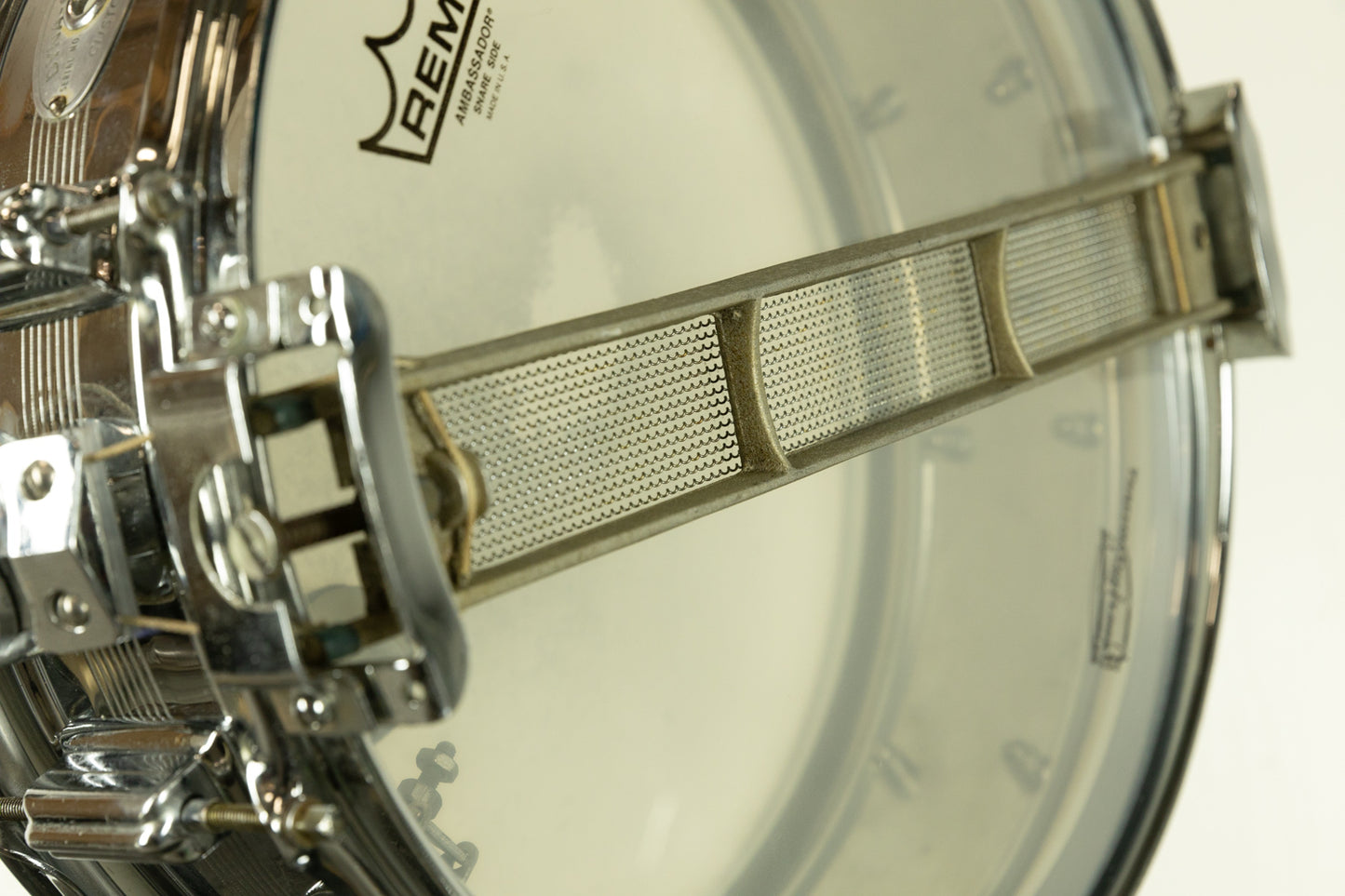 1960s Rogers 5x14 7-Line Dynasonic Snare Drum