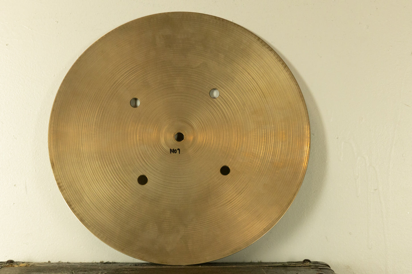1970s Zildjian A 14" Quick Beat Hi Hat Cymbal (Bottom) 1409g