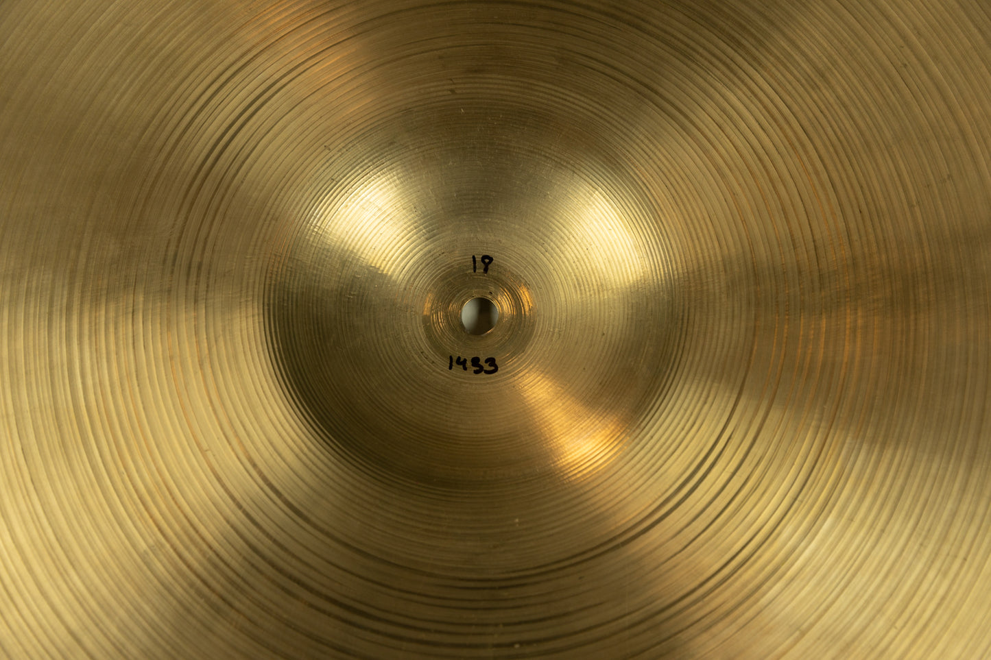 1960s Zildjian A 18" Crash Cymbal 1433g