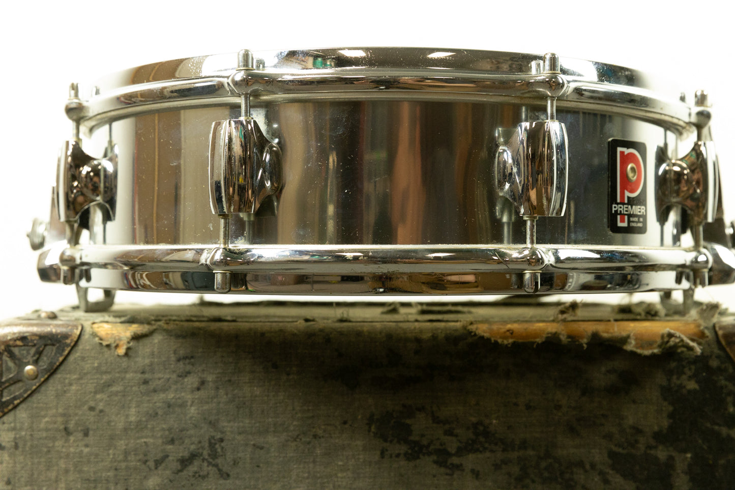 1970s Premier 4x14 "Metal Shell" 2011 Snare Drum