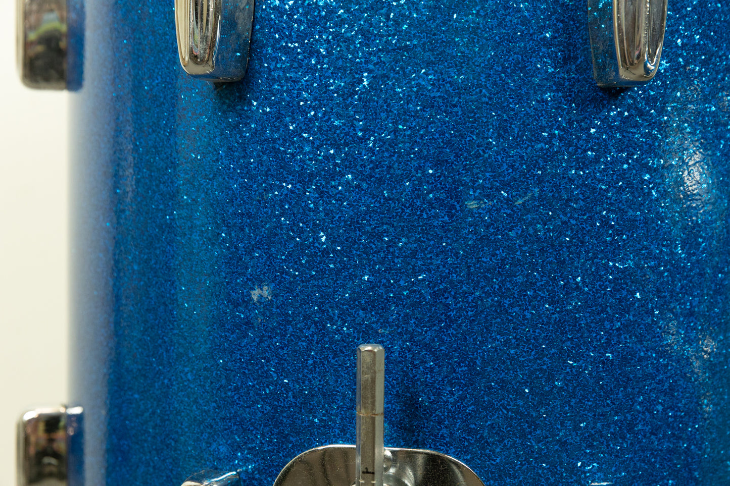 1960s Rogers Swingtime Blue Sparkle Pearl Drum Set