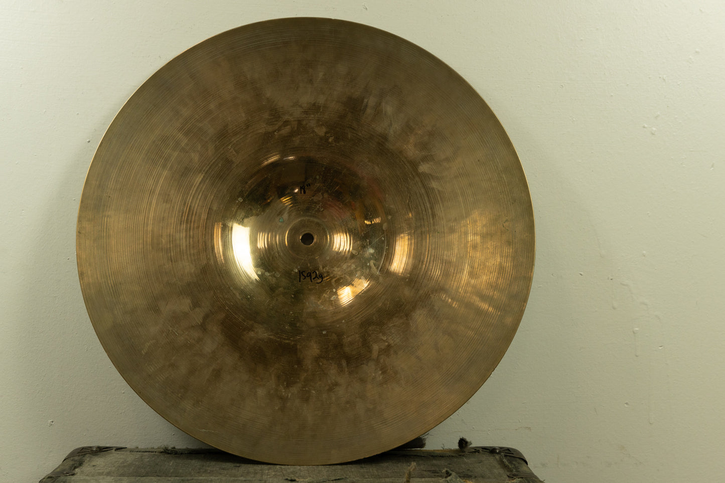 1960s Zildjian 18" Flat Top "Big Bell" Ride Cymbal 1592g