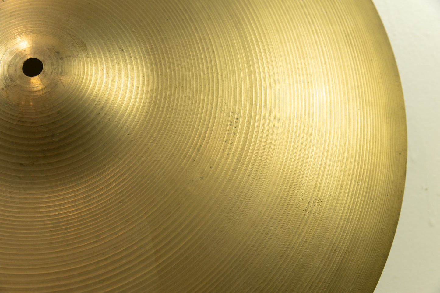 1970s Zildjian A 20" Hollow Logo Crash Ride Cymbal 2374g