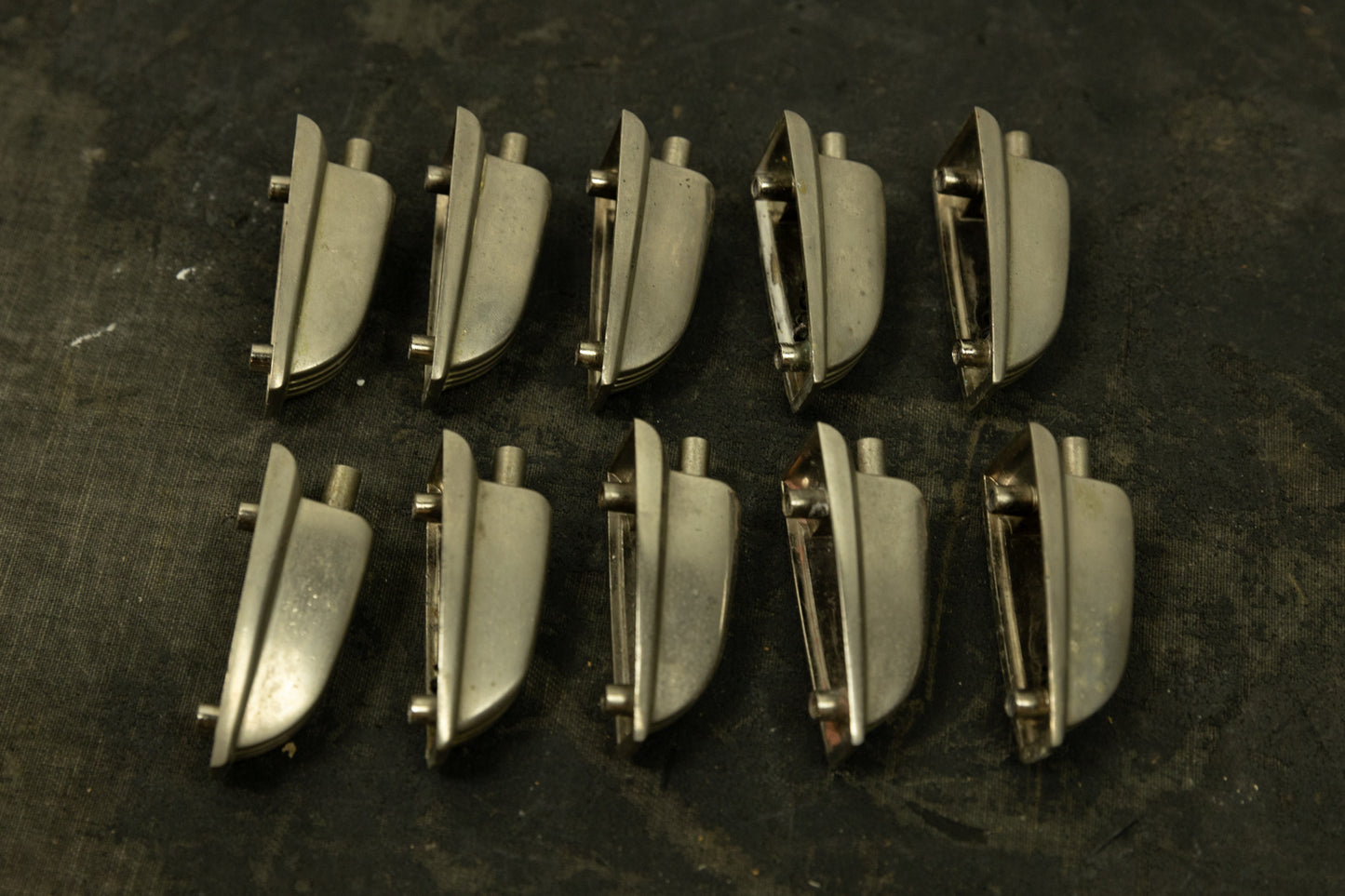 Ludwig Large Nickel Lugs (10)