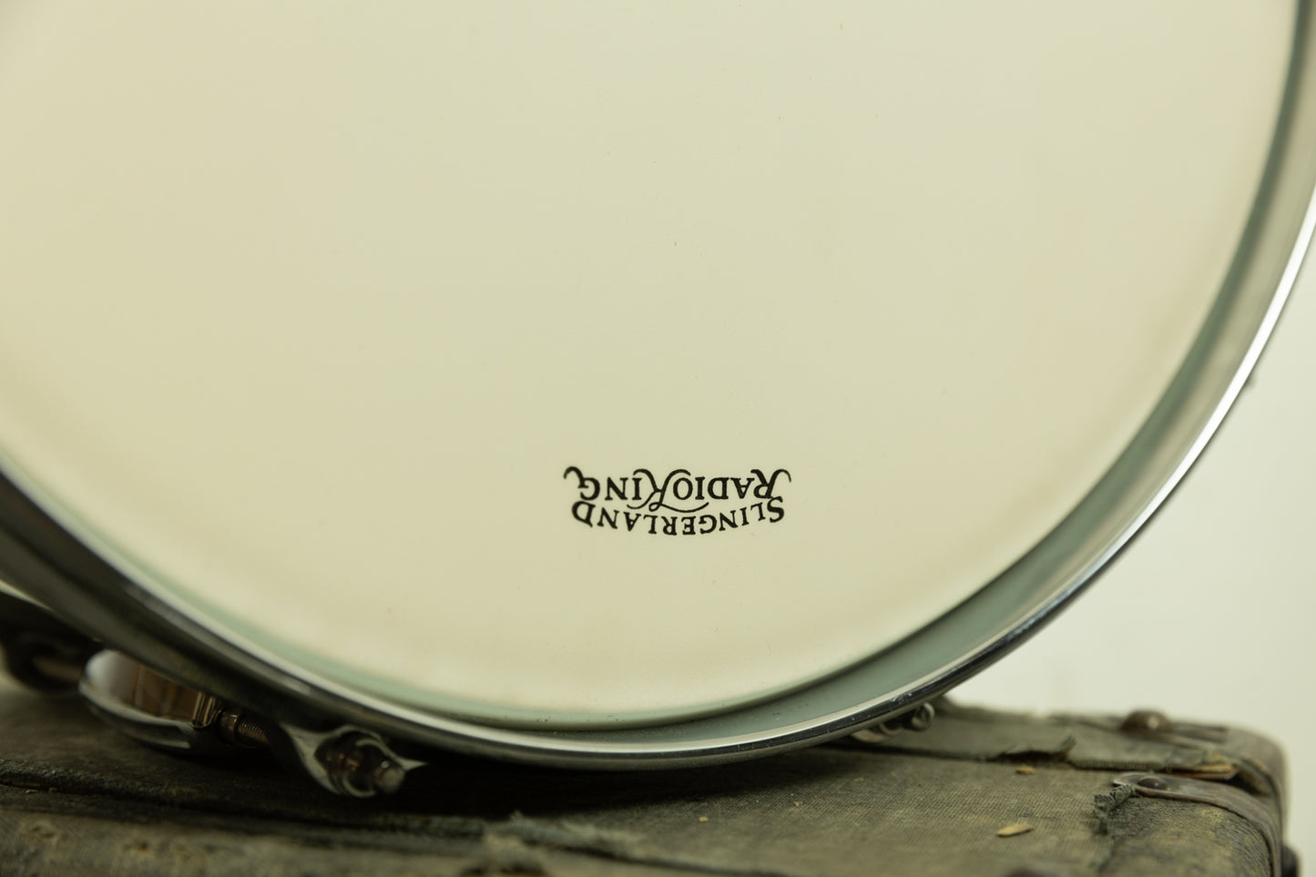 Slingerland Conway 6.5x14 White Marine Pearl Radio King Snare Drum