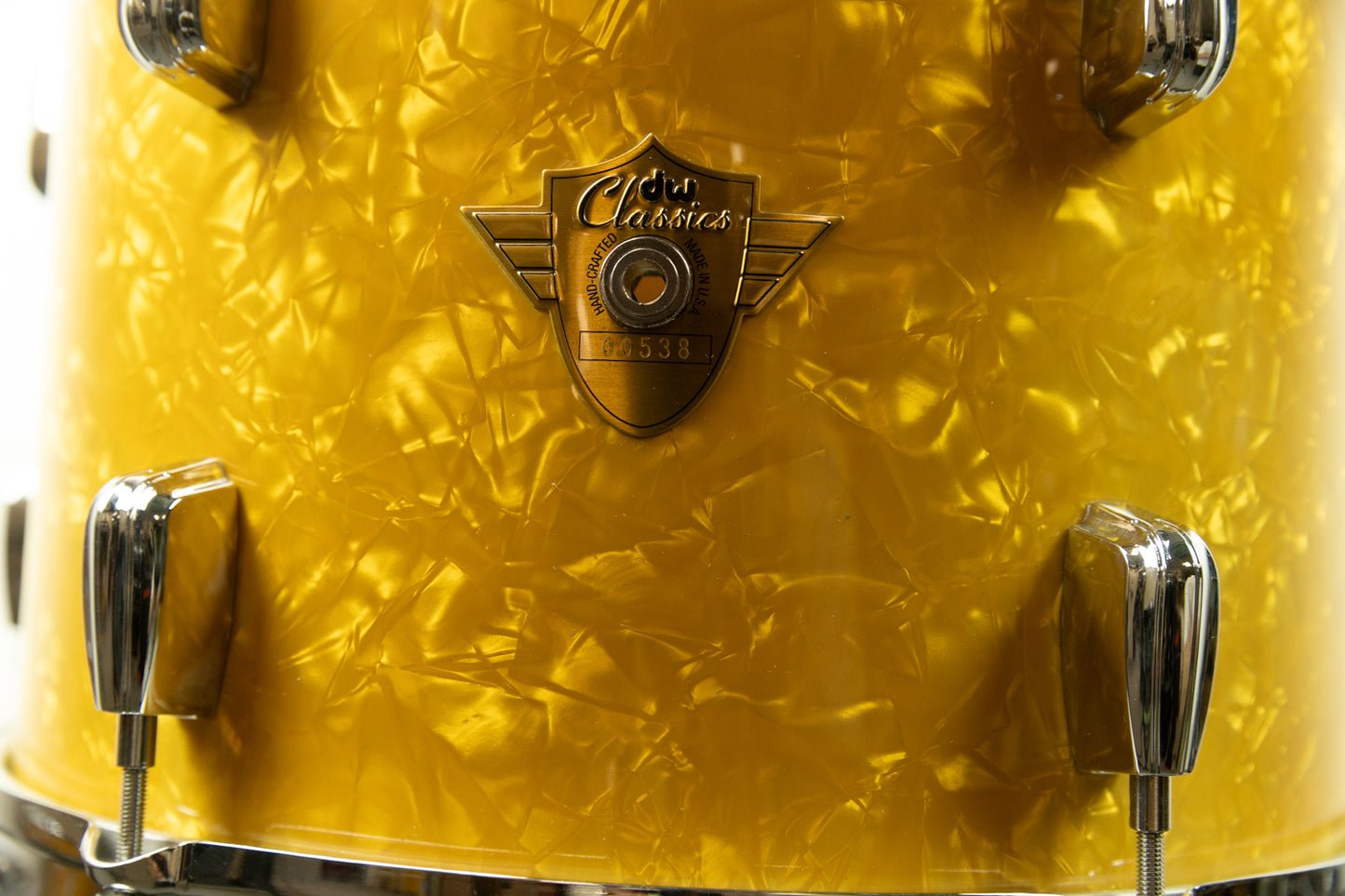 DW Classics 9x13 Buddy Rich Commemorative White Marine Pearl Tom