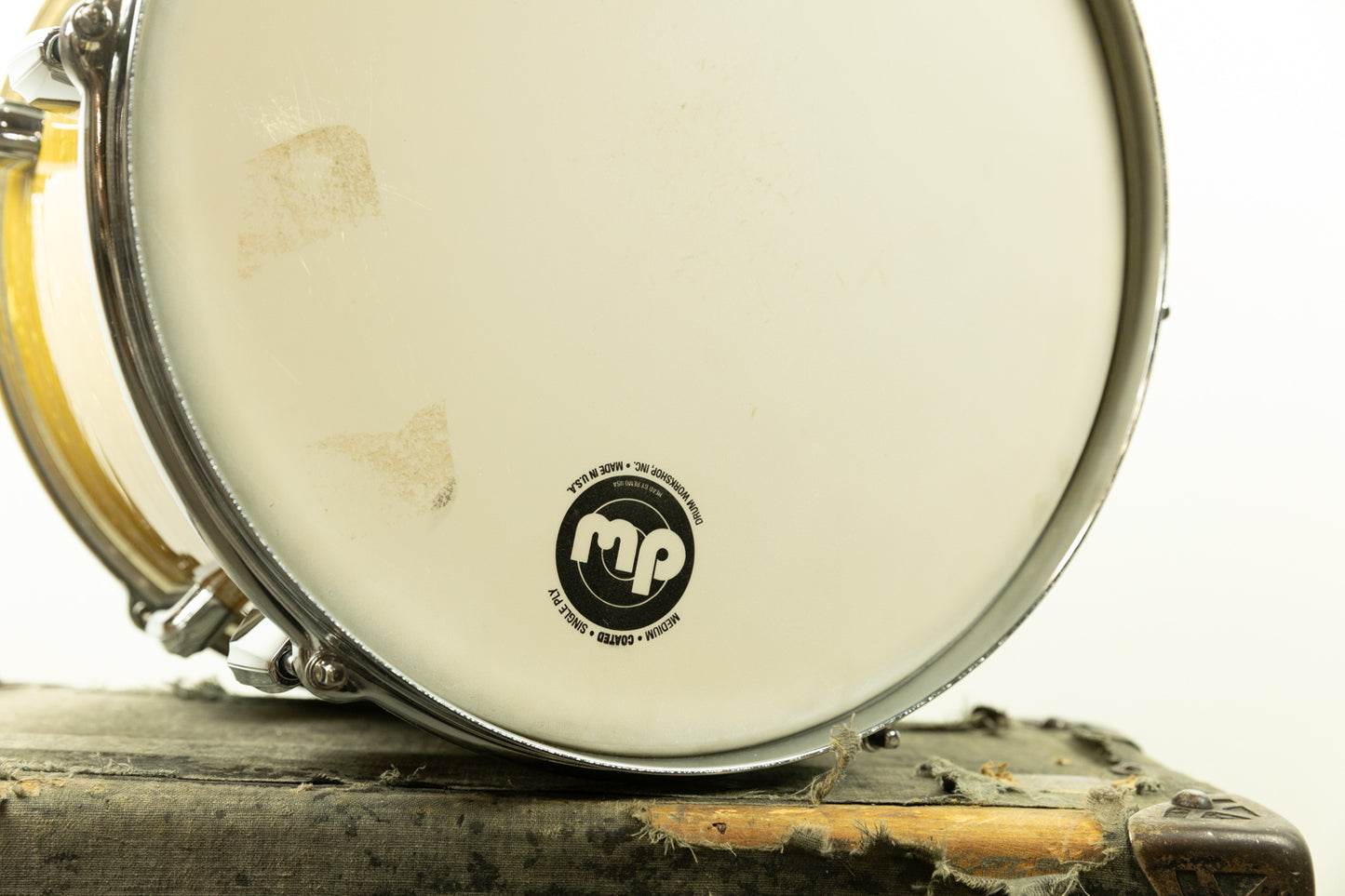 DW Classics 9x13 Buddy Rich Commemorative White Marine Pearl Tom