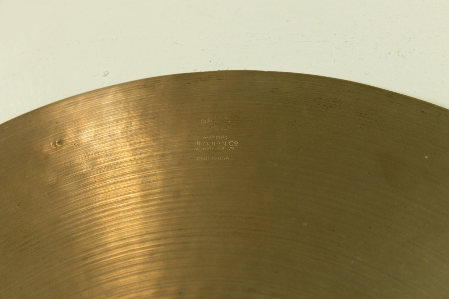 Vintage 20" Zildjian A Trans Stamp Ride Cymbal 1790g
