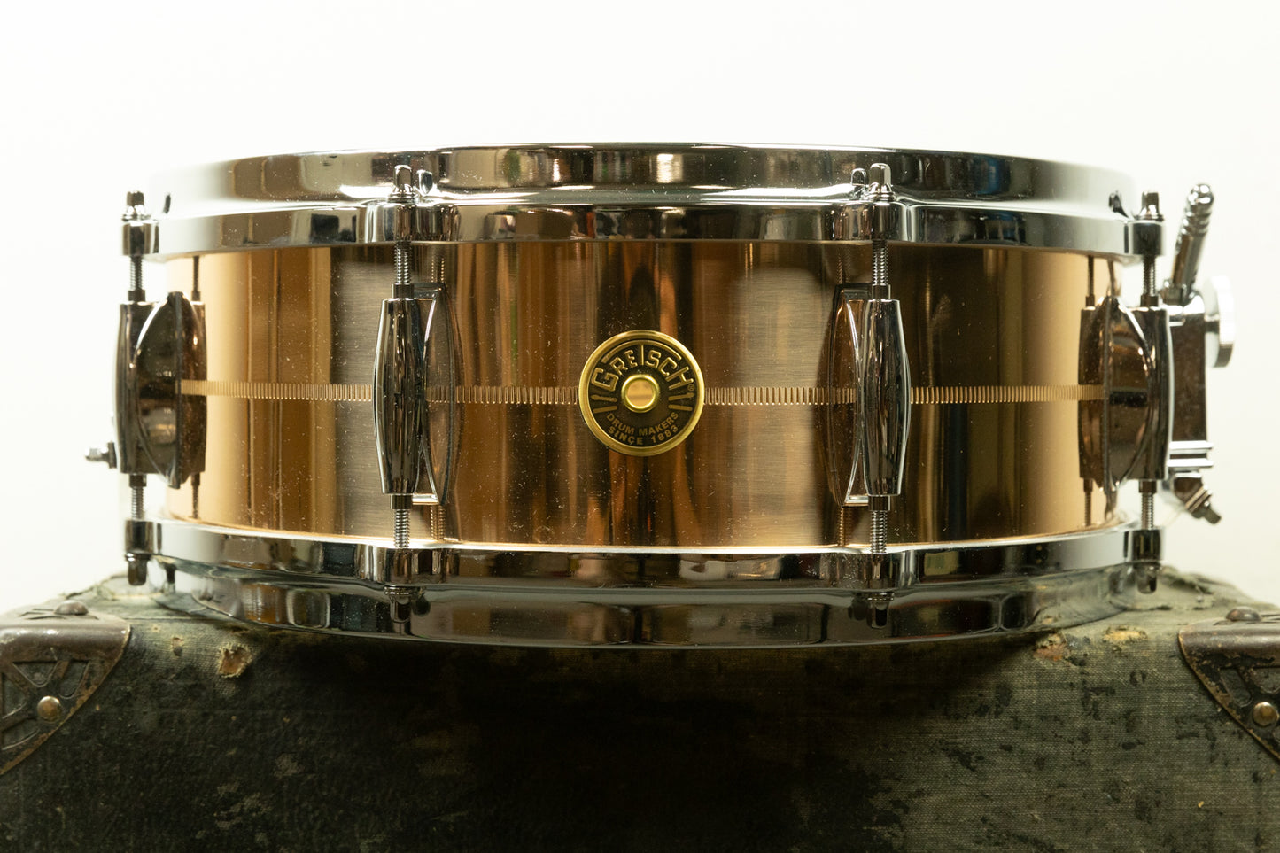 Gretsch 5x14 USA Custom Bronze Snare Drum