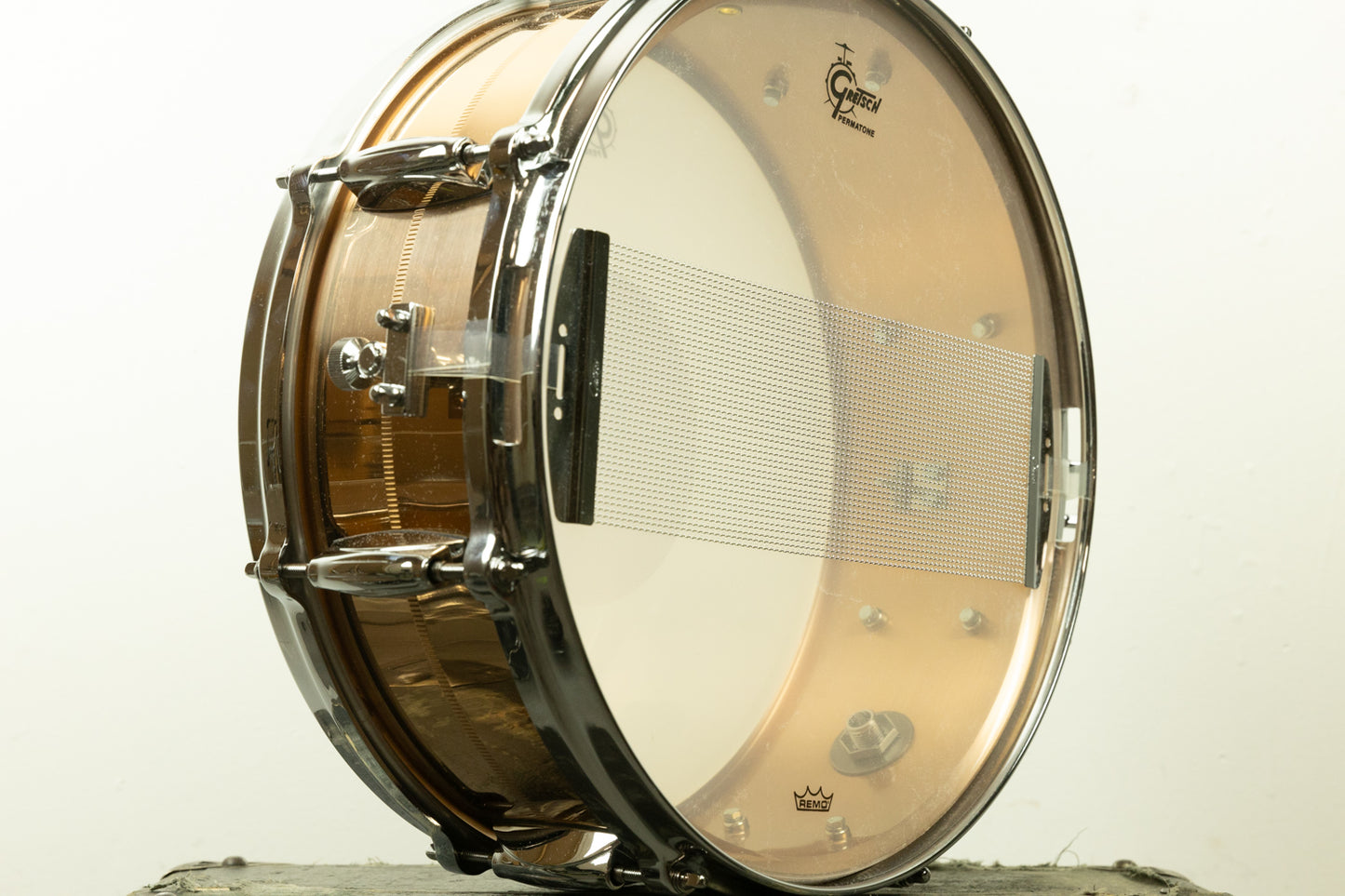Gretsch 5x14 USA Custom Bronze Snare Drum