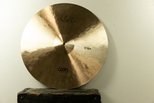 Leon 22" Ride Vintage Medium Thin With Taper Ride Cymbal 2560g