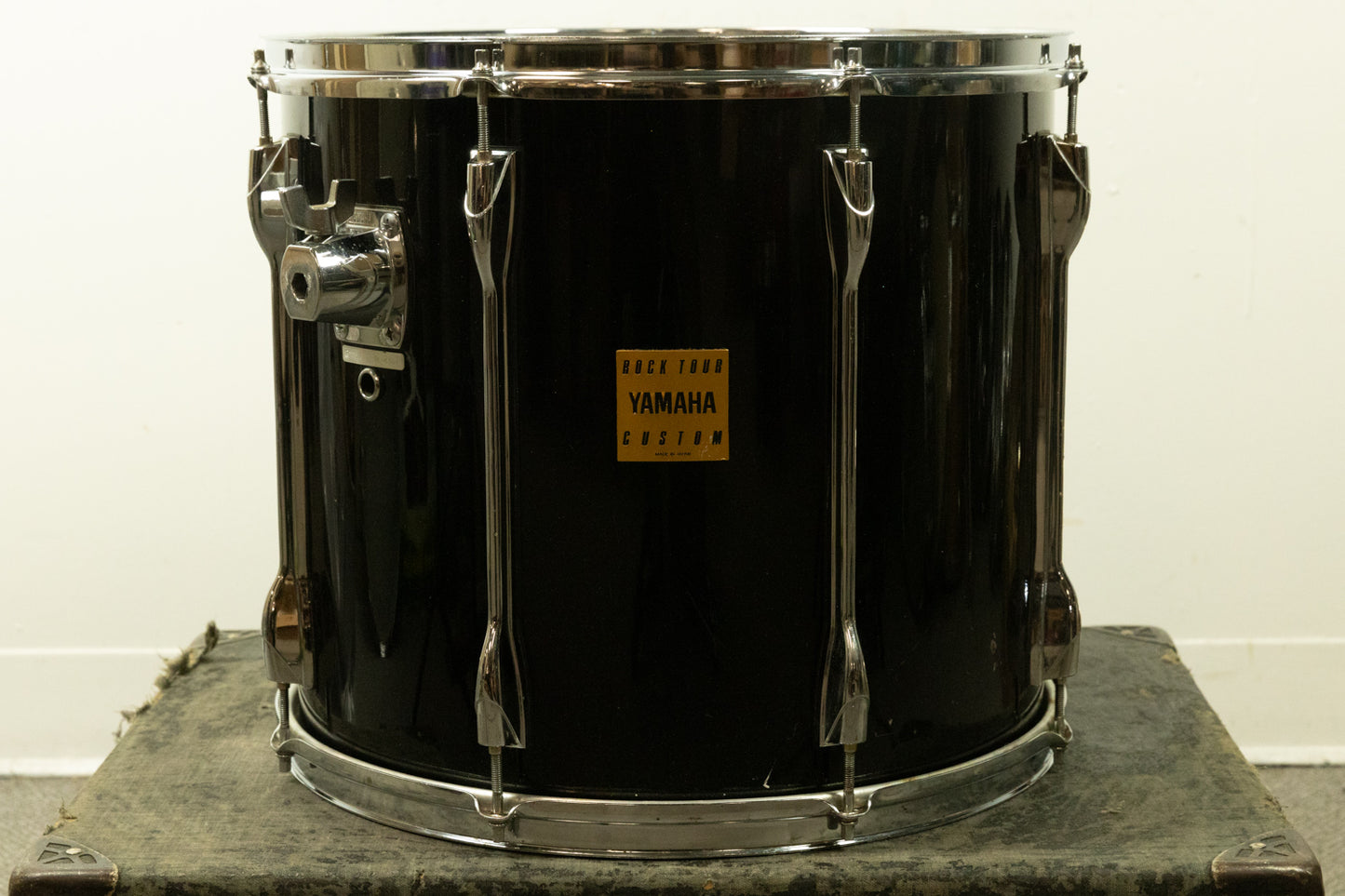 Yamaha Rock Tour Custom 14x16 Black Sparkle Tom