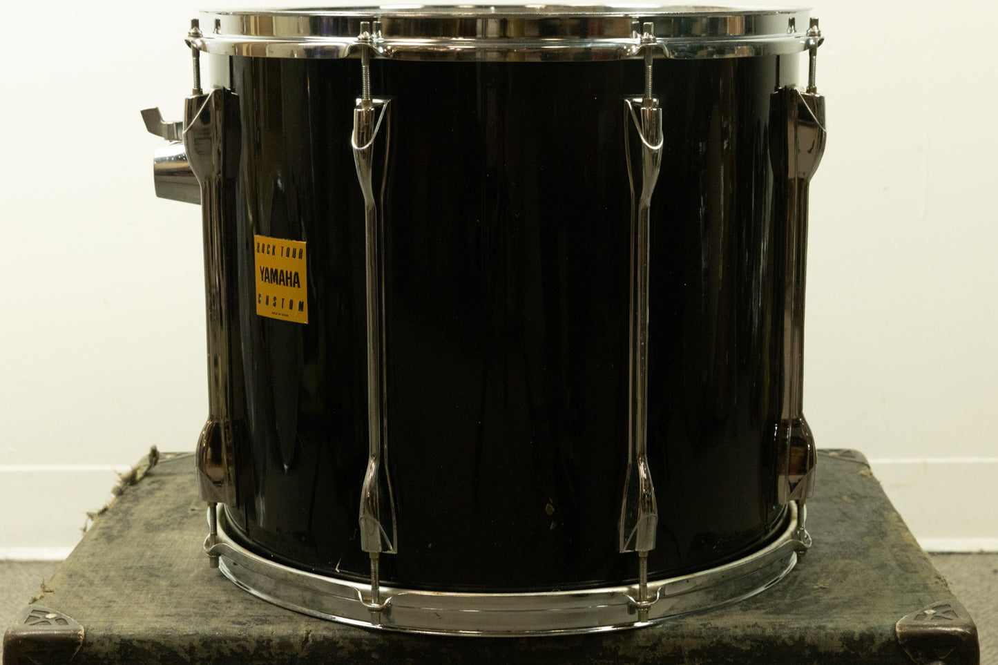 Yamaha Rock Tour Custom 14x16 Black Sparkle Tom