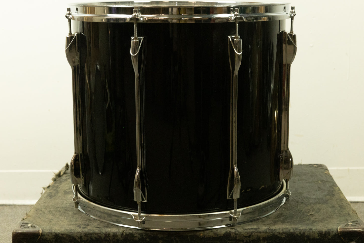 Yamaha Rock Tour Custom 14x16 Black Sparkle Tom