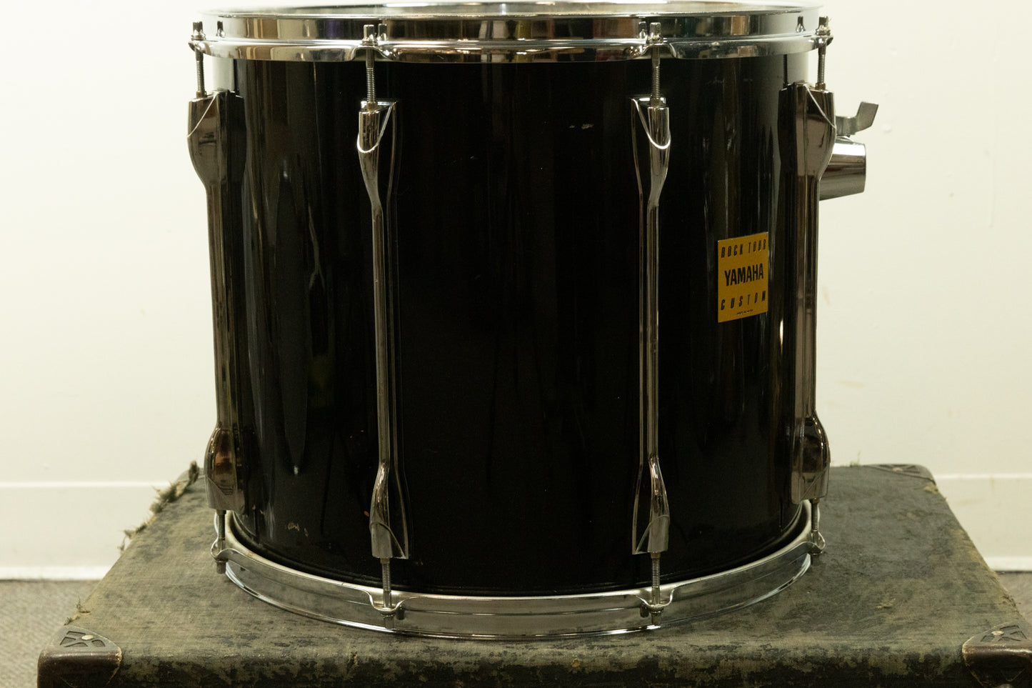 Yamaha Rock Tour Custom 14x16 Black Sparkle Tom