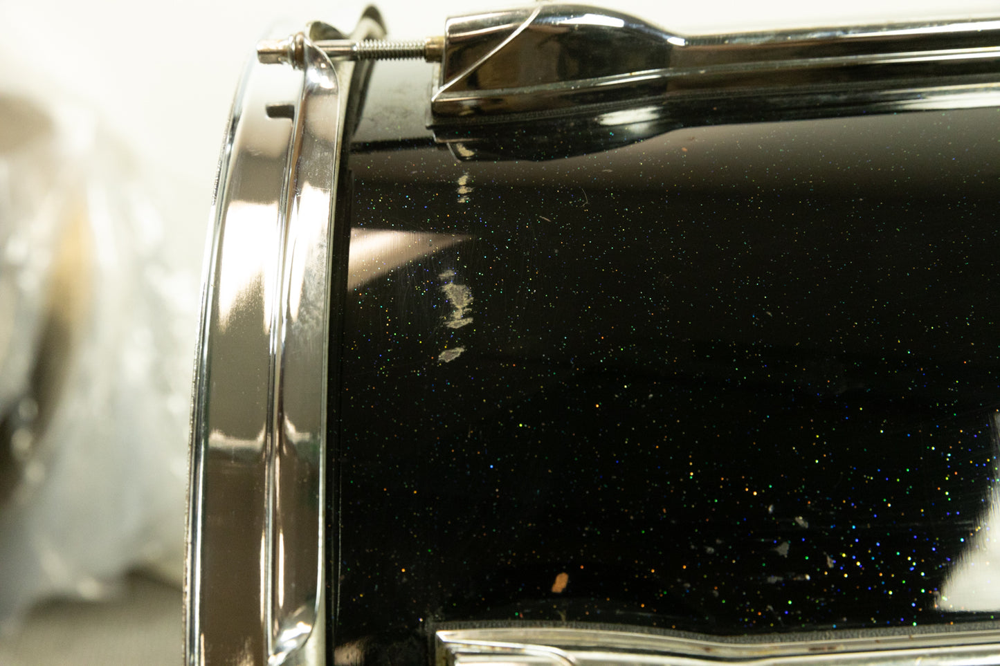 Yamaha Rock Tour Custom 14x16 Black Sparkle Tom
