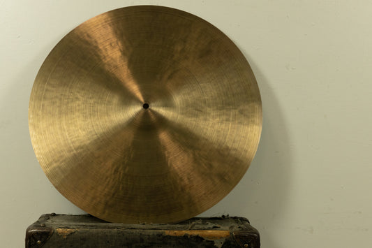 Leon 20" Crash Ride Vintage A Medium Bell Patina Crash Ride Cymbal 1745g