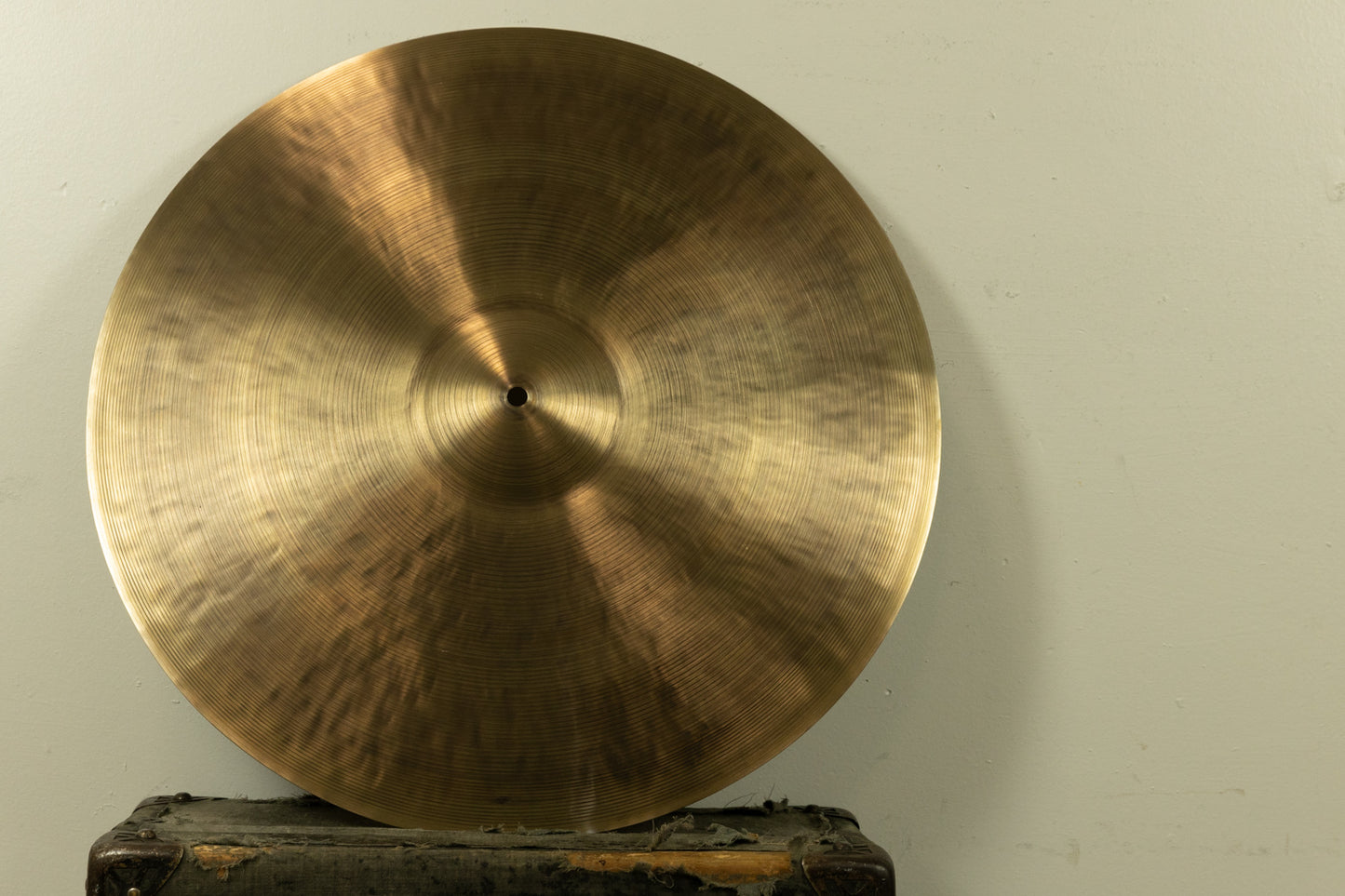 Leon 21" Ride Modern Vintage Cons High Bell Ride Cymbal 2420g