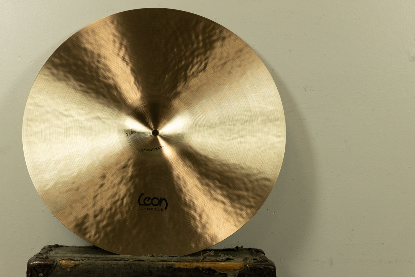 Leon 21" Crash Ride Swing With Taper Ride Cymbal 2260g