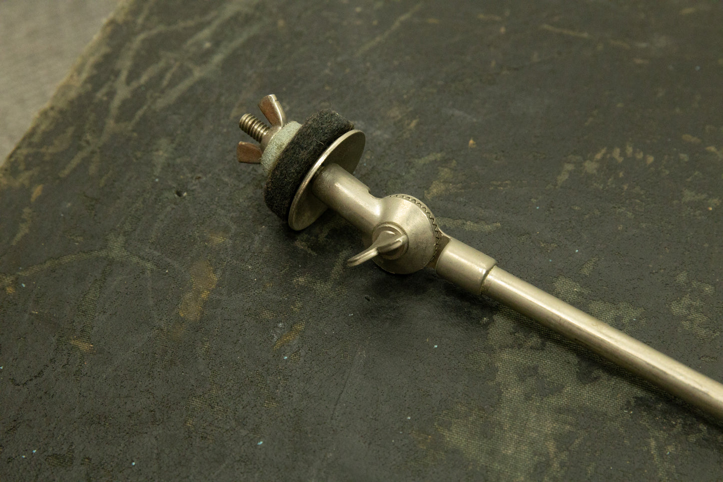 Vintage Ludwig Nickel Telescoping Cymbal Arm