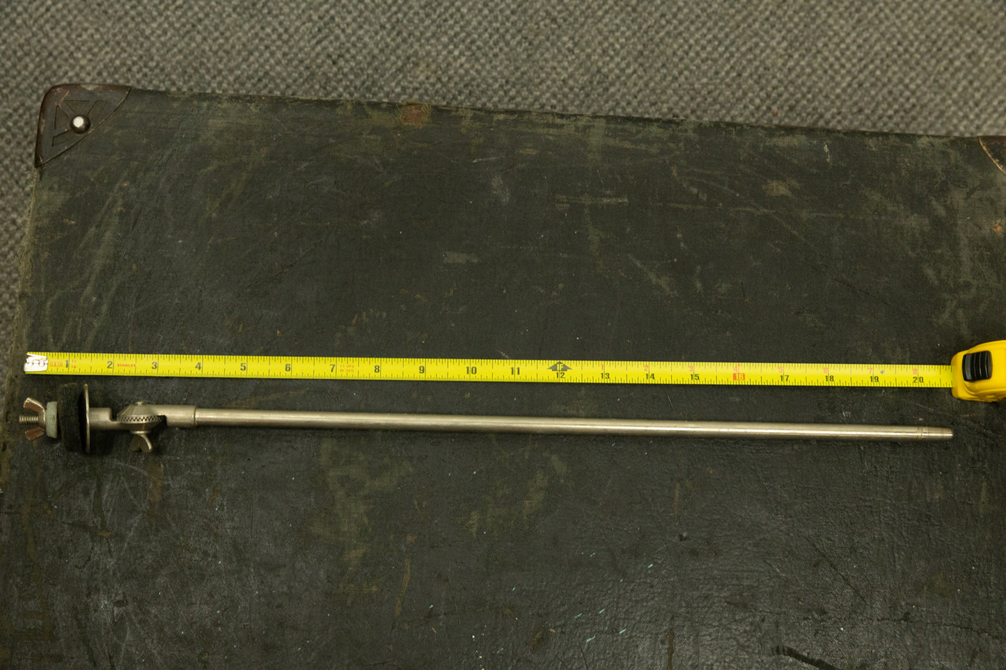 Vintage Ludwig Nickel Telescoping Cymbal Arm