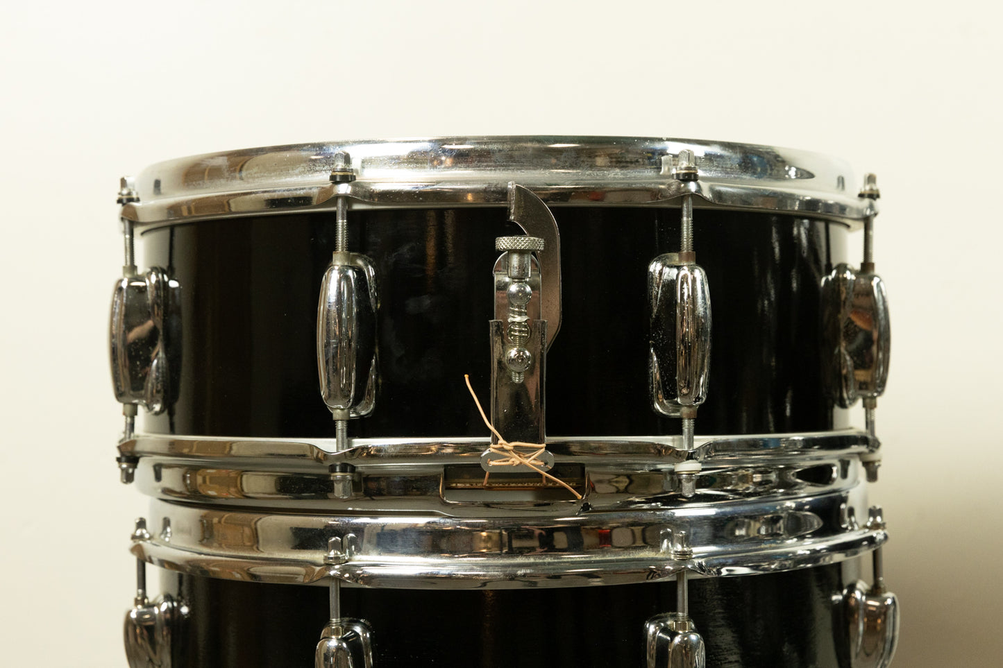 1970s Slingerland Black Lacquer "Modern Jazz" Drum Set