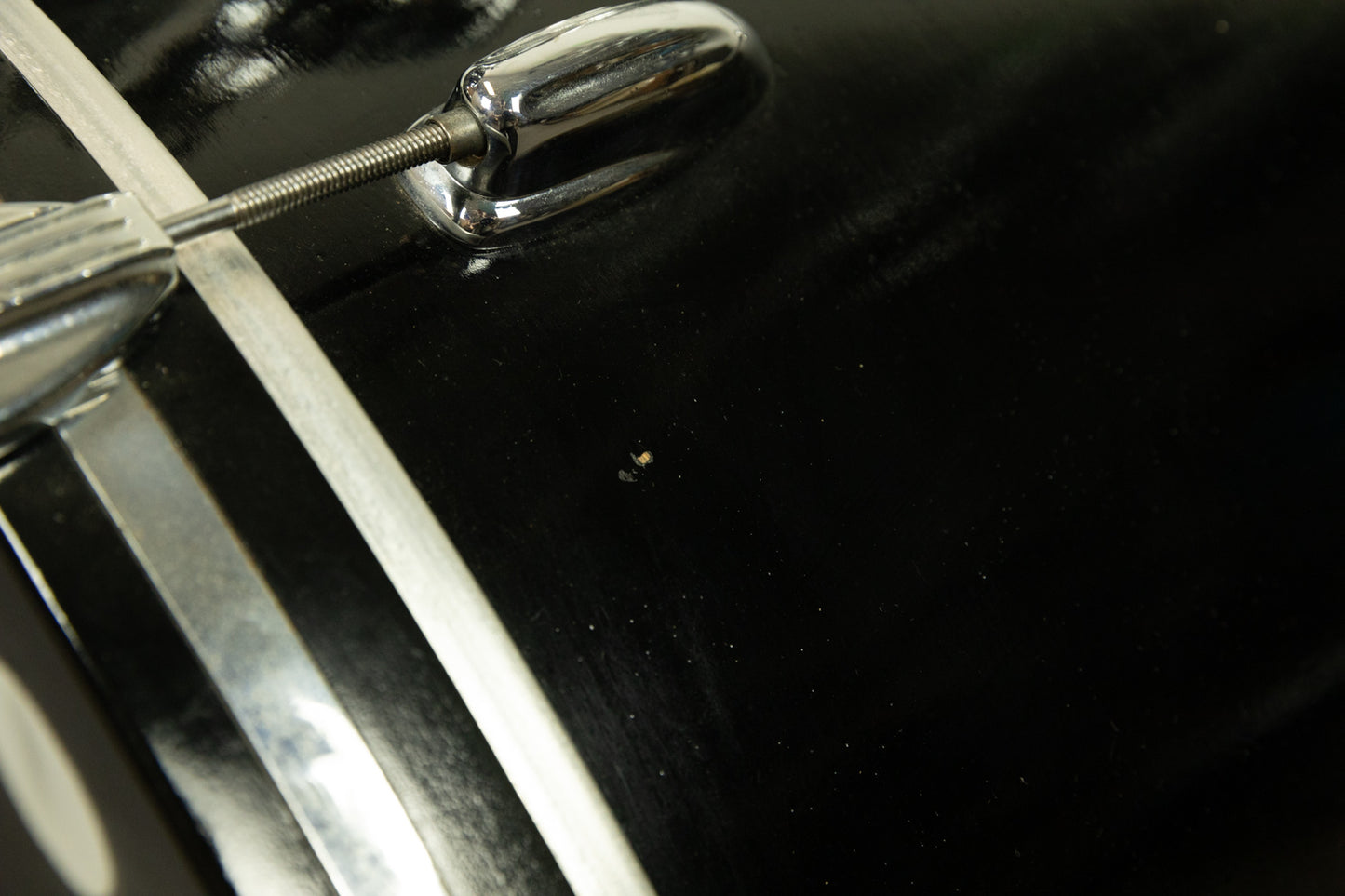1970s Slingerland Black Lacquer "Modern Jazz" Drum Set