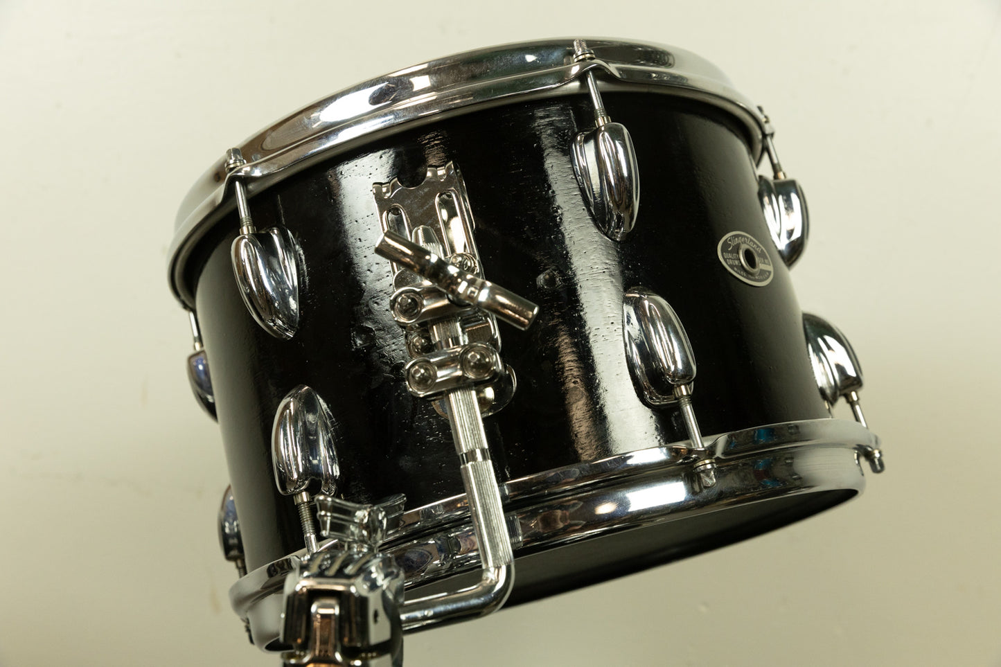 1970s Slingerland Black Lacquer "Modern Jazz" Drum Set