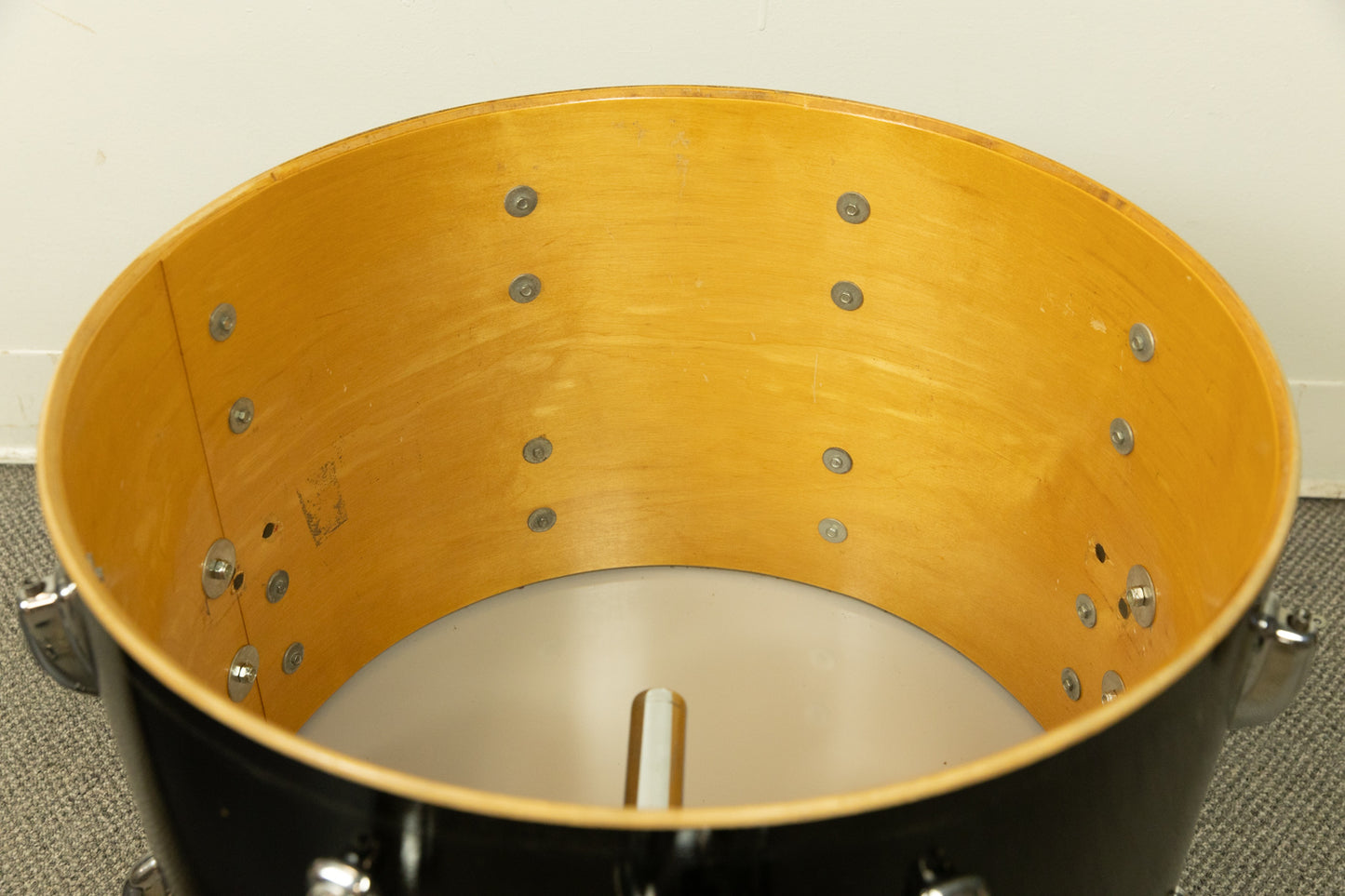 1970s Slingerland Black Lacquer "Modern Jazz" Drum Set