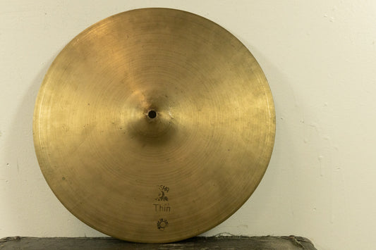 Vintage 14" Pasha Hi Hat Cymbal 762g