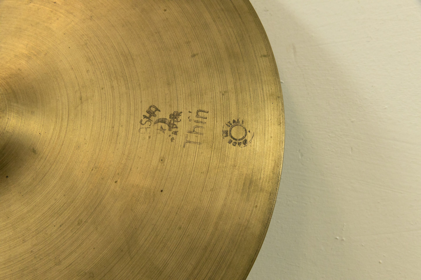 Vintage 14" Pasha Hi Hat Cymbal 762g